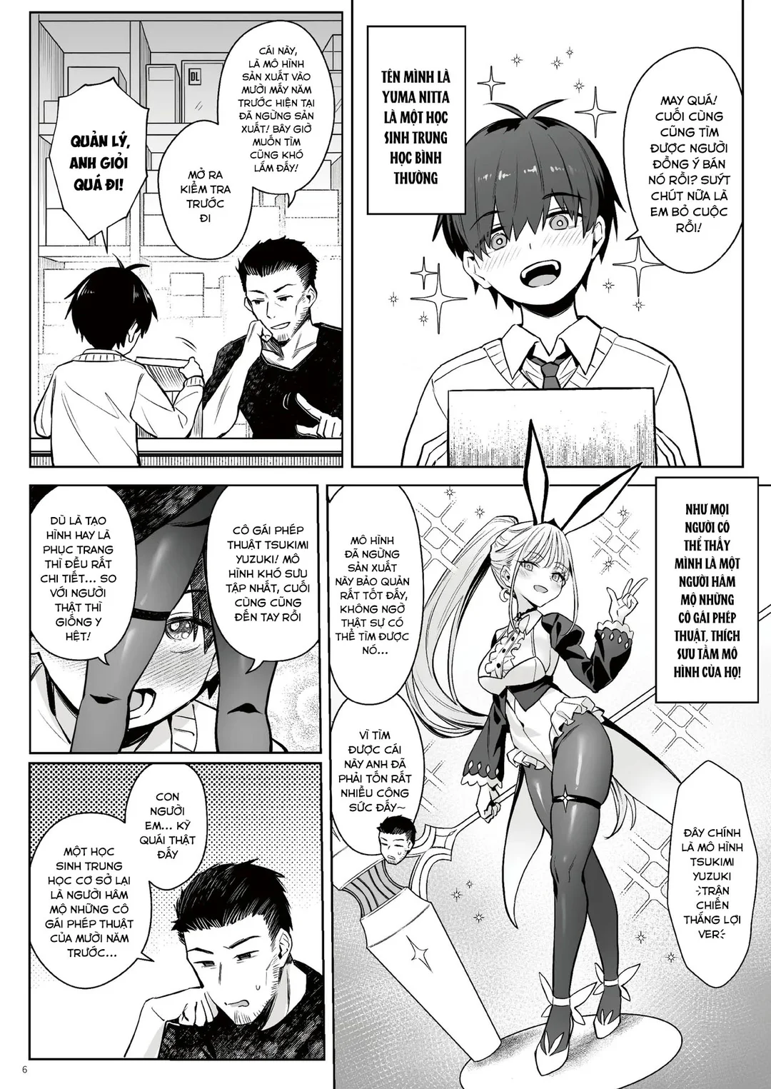 HentaiVN.net - Ảnh 5 - Former Magical Girl’s Family Story: Tsuki - Chap 2