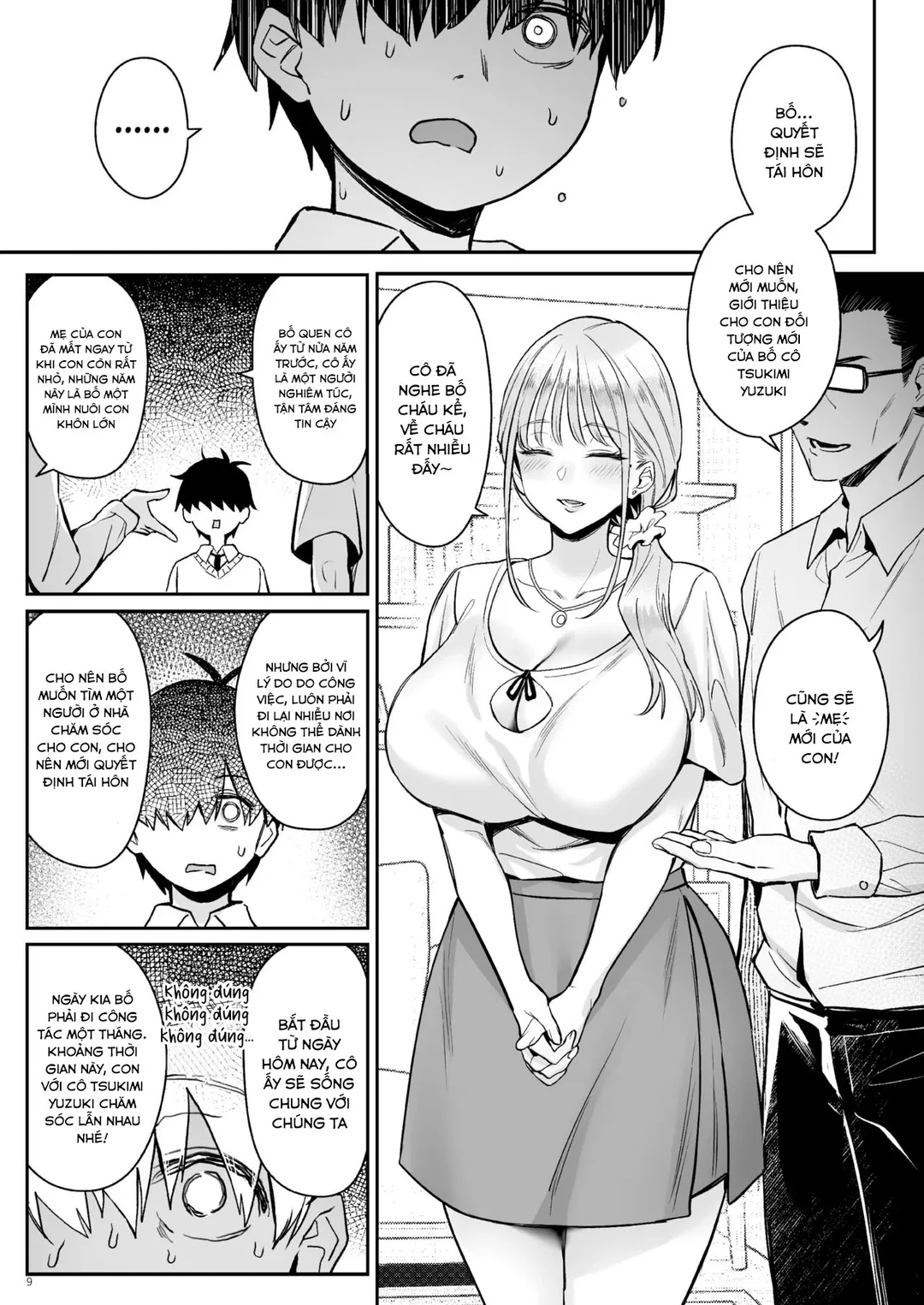 HentaiVN.net - Ảnh 8 - Former Magical Girl’s Family Story: Tsuki - Chap 2