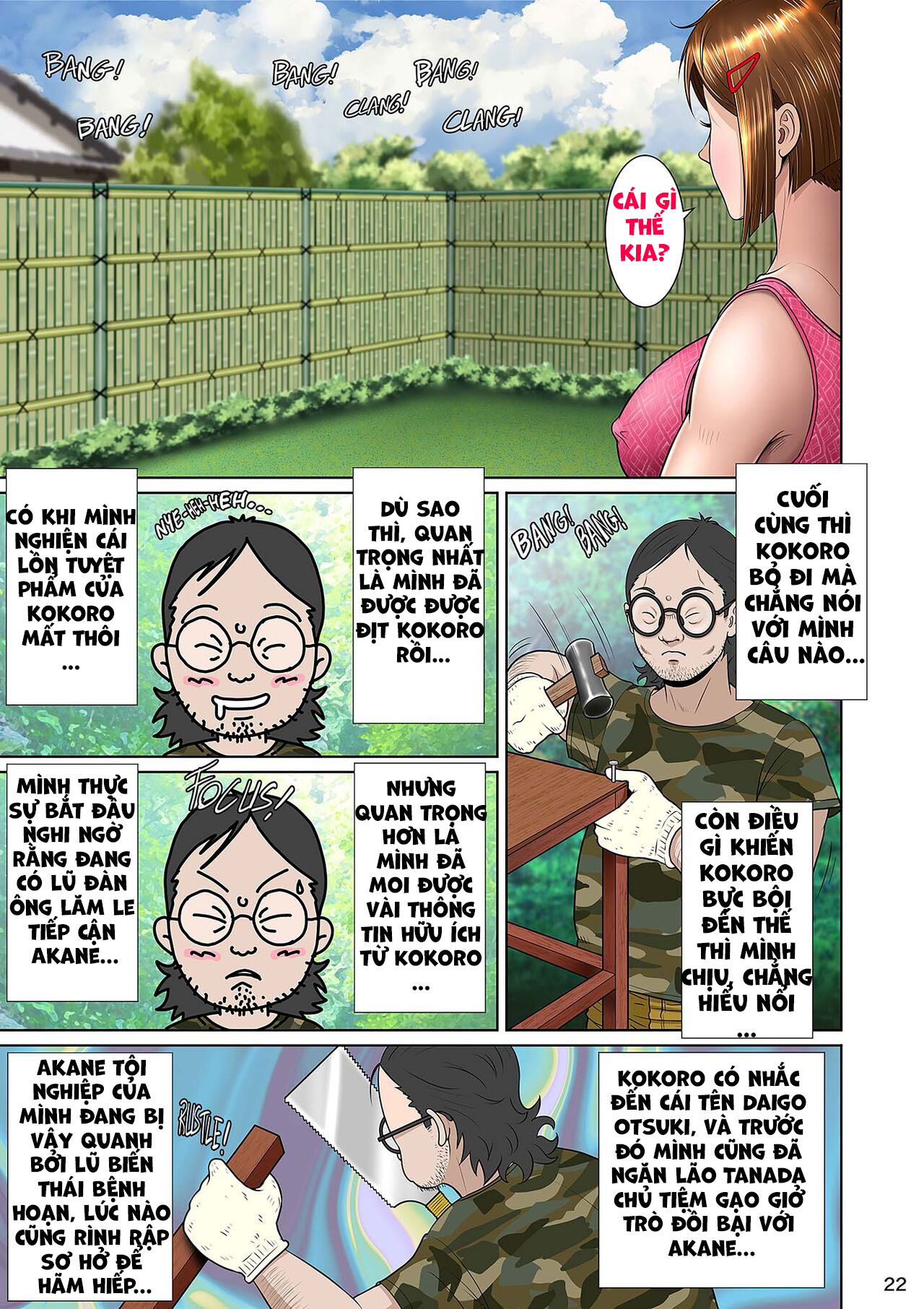 HentaiVN.net - Ảnh 31 - Người Vợ Trên Hàng Rào 2 - Chap 3