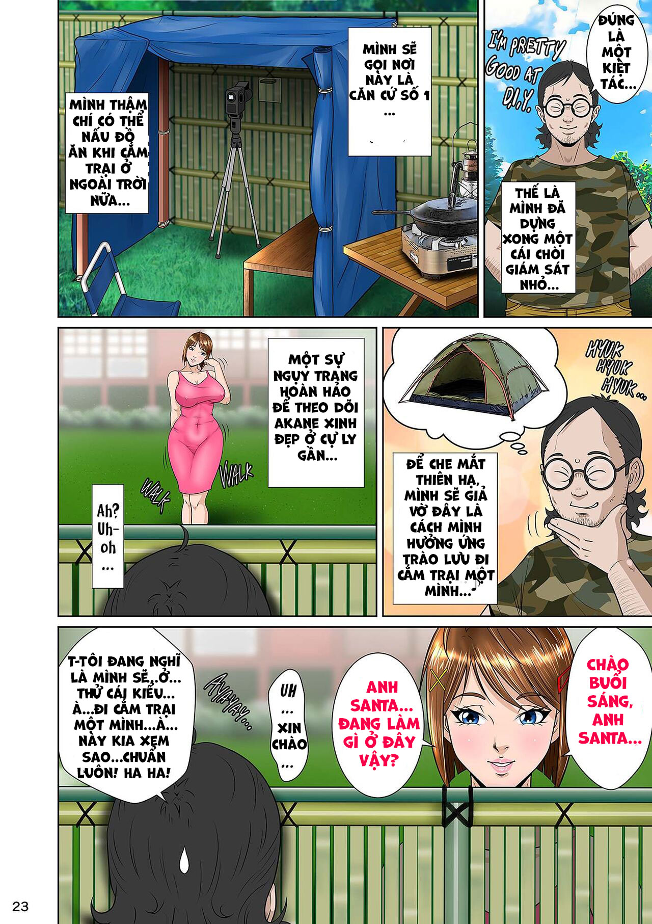 HentaiVN.net - Ảnh 32 - Người Vợ Trên Hàng Rào 2 - Chap 3
