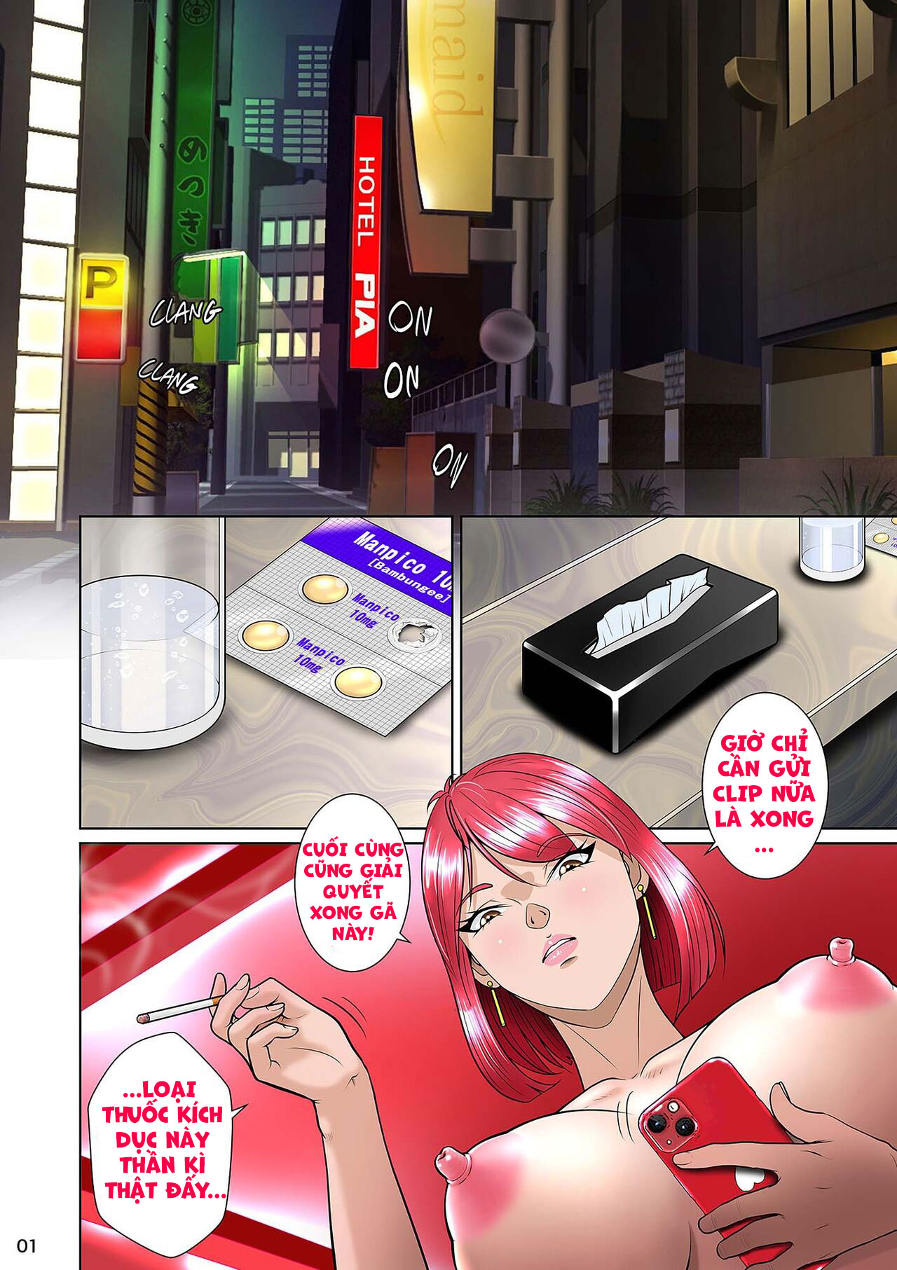 HentaiVN.net - Ảnh 10 - Người Vợ Trên Hàng Rào 2 - Chap 3