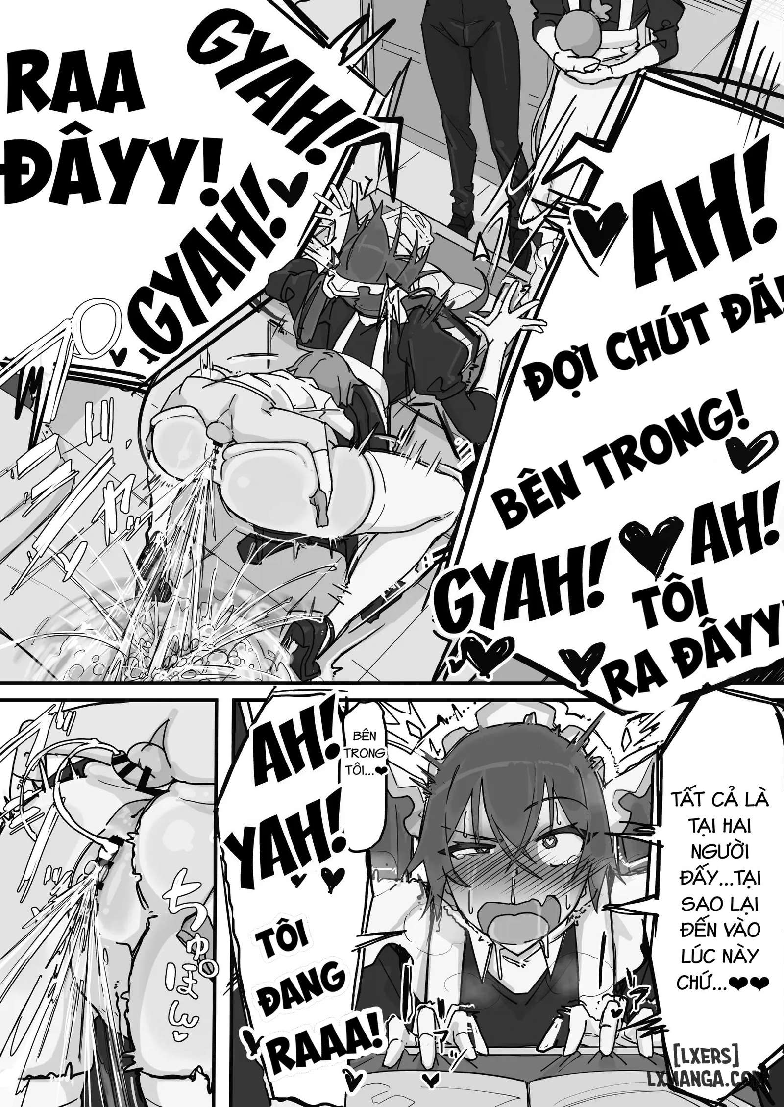 HentaiVN.net - Ảnh 3 - Kanjou Seigen Meido (Kari) - Chap 3