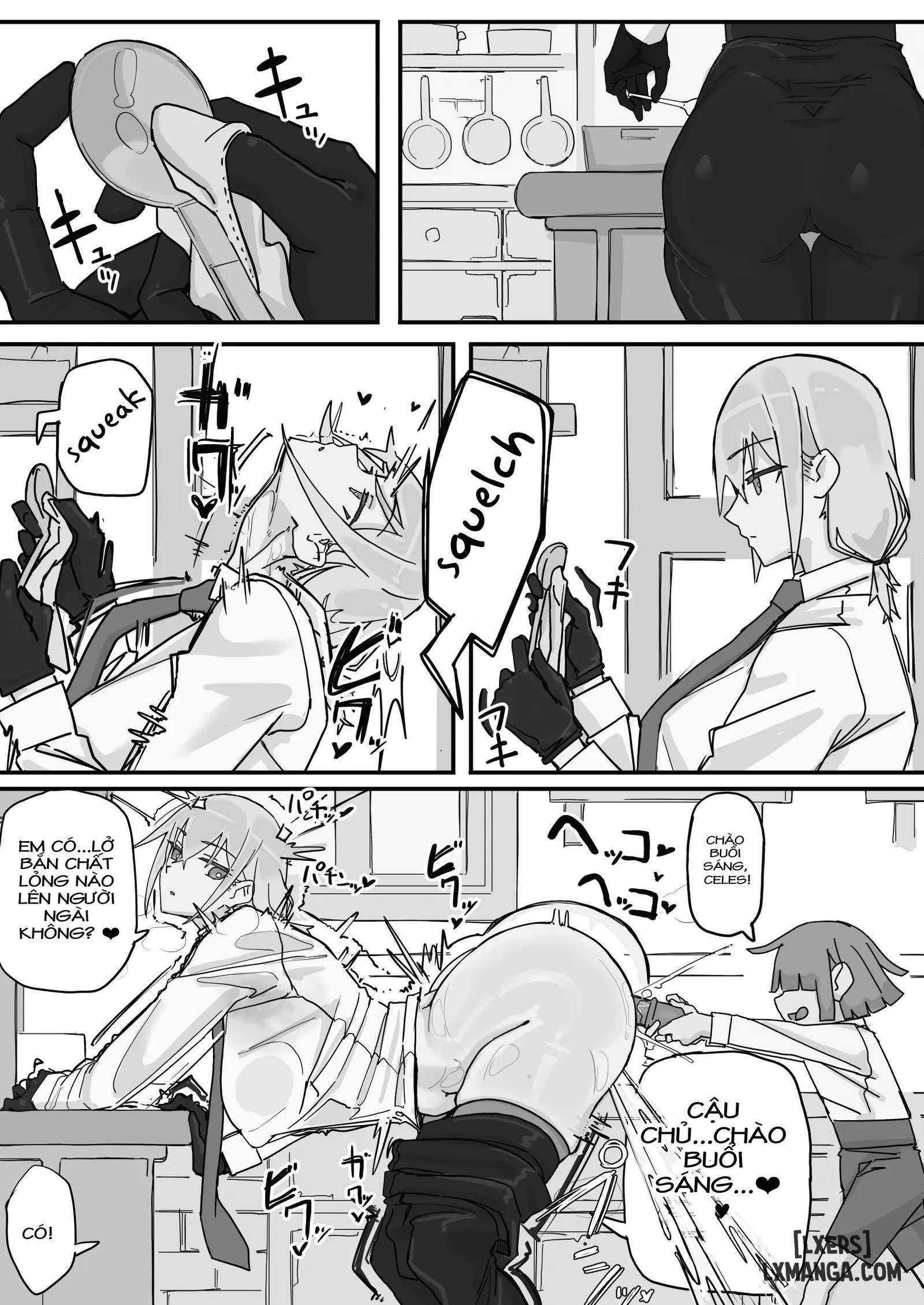 HentaiVN.net - Ảnh 6 - Kanjou Seigen Meido (Kari) - Chap 3