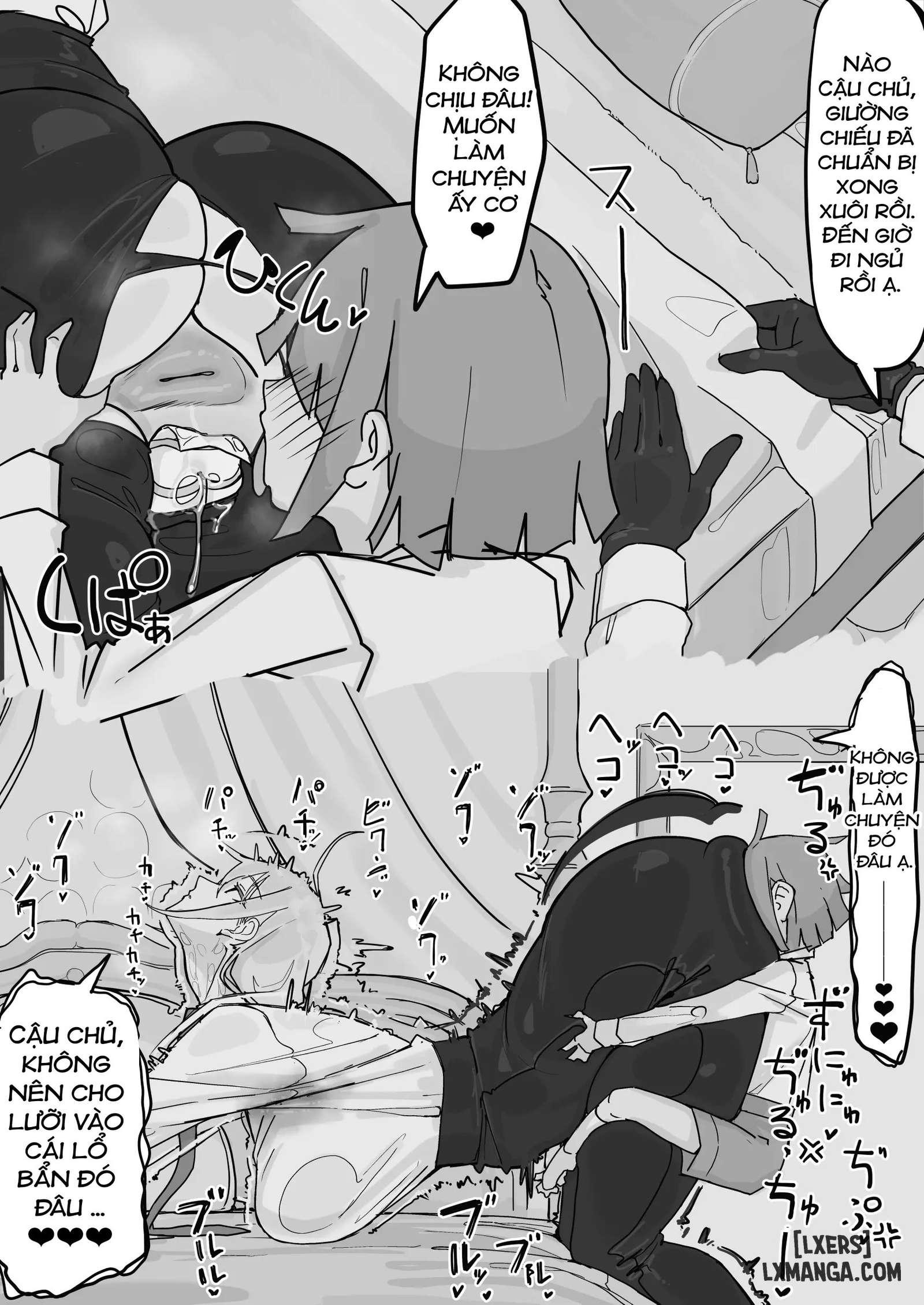 HentaiVN.net - Ảnh 8 - Kanjou Seigen Meido (Kari) - Chap 4