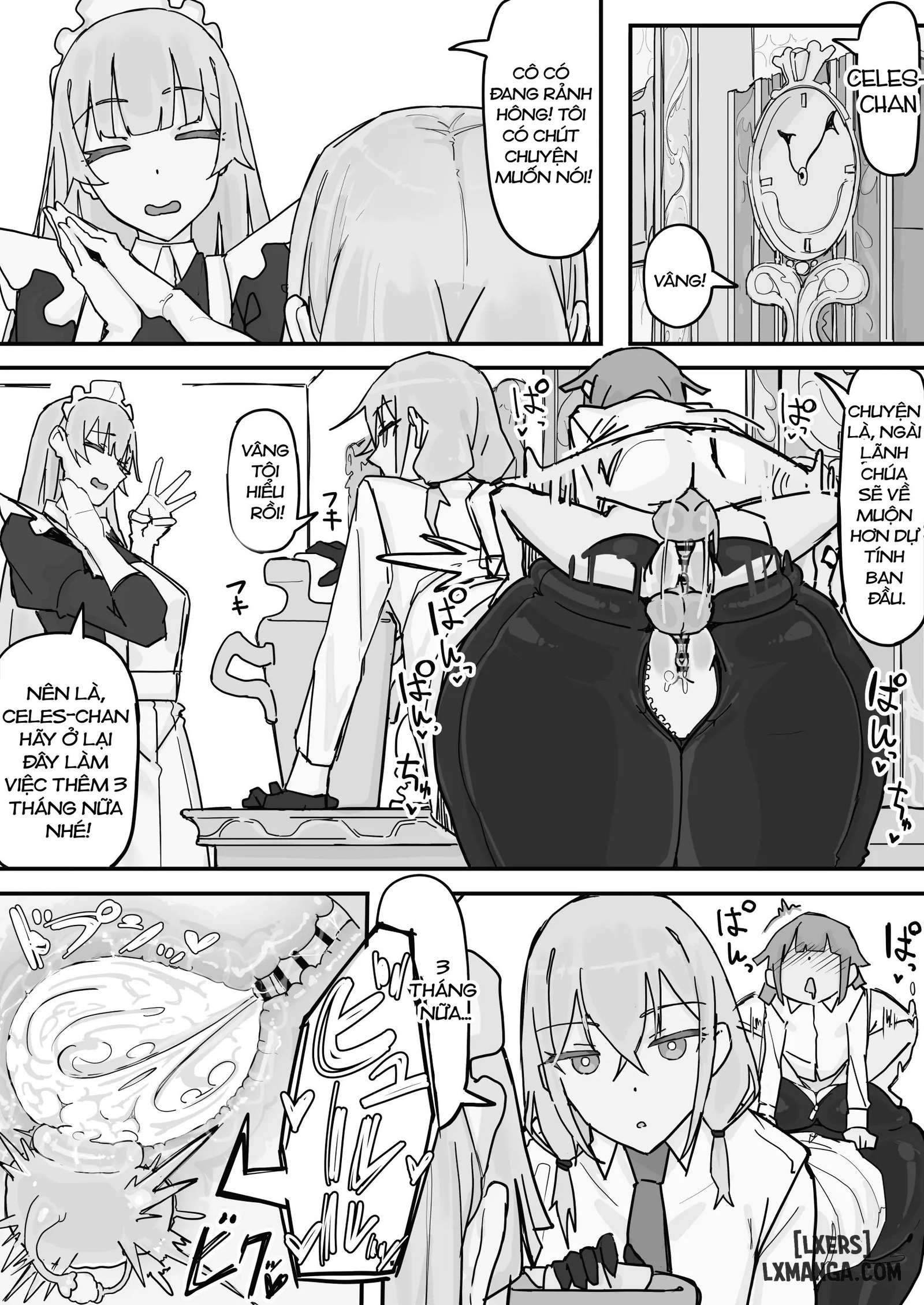 HentaiVN.net - Ảnh 8 - Kanjou Seigen Meido (Kari) - Chap 5