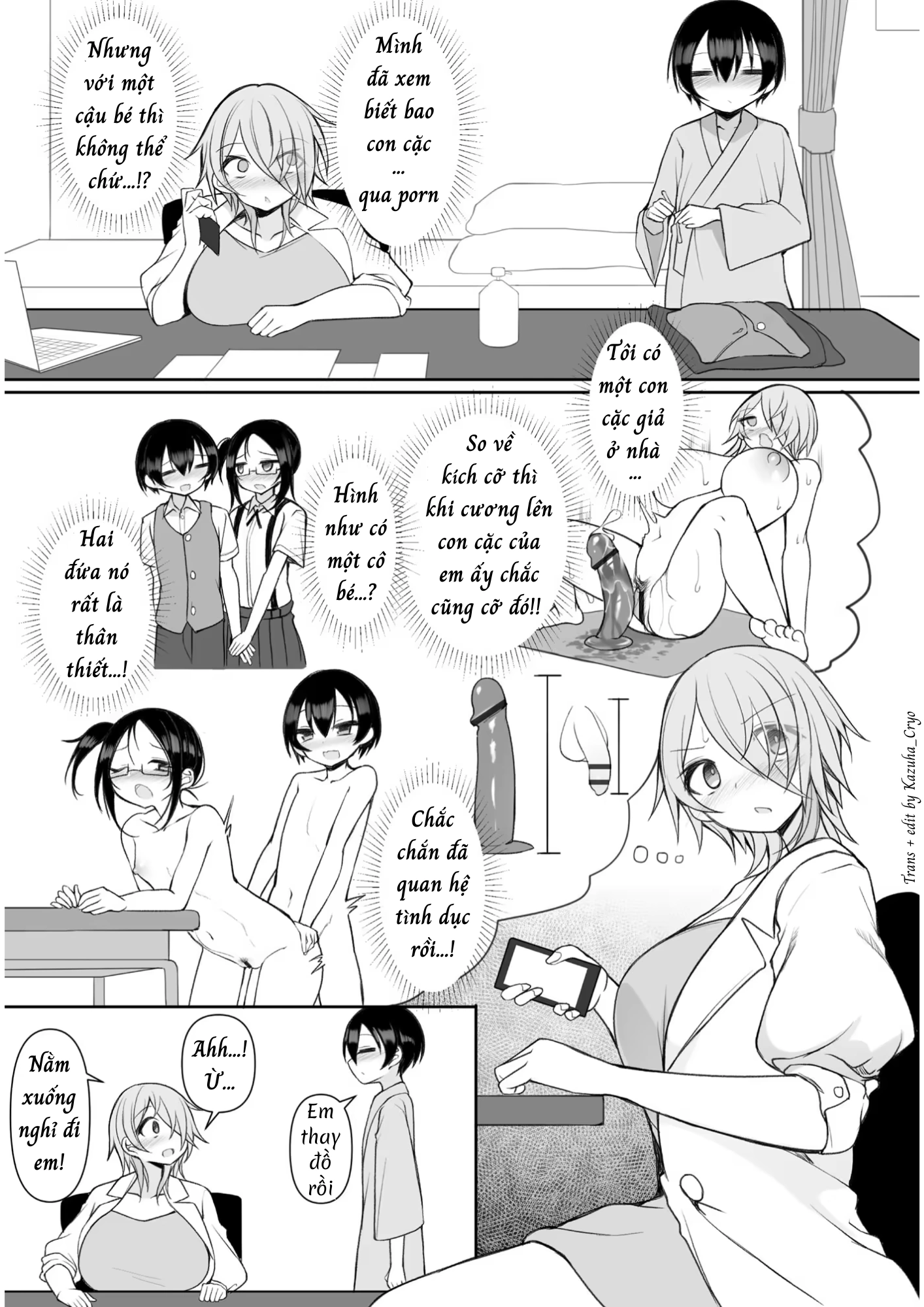 HentaiVN.net - Ảnh 6 - Phịch thủ Rui-kun - Chap 6