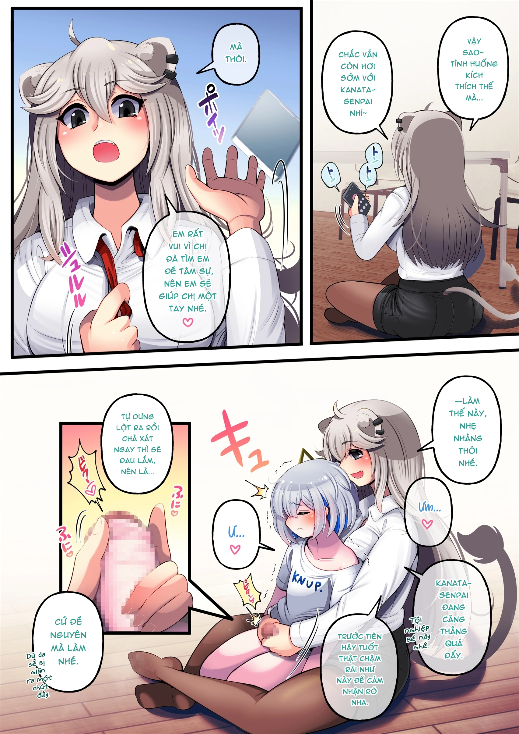 HentaiVN.net - Ảnh 10 - FutaShishi "chơi" cả thế giới - ShishixKana: Rồng đến nhà "chơi"