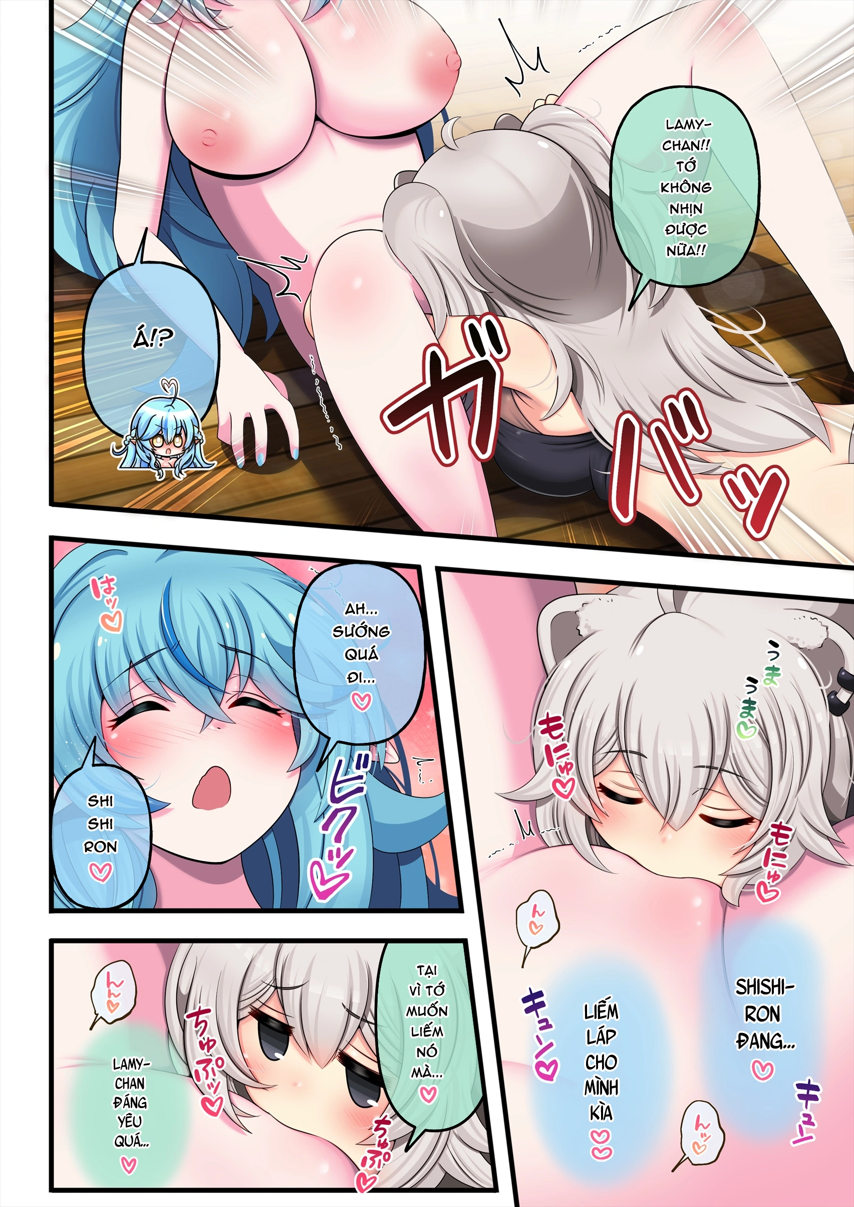 HentaiVN.net - Ảnh 12 - FutaShishi "chơi" cả thế giới - ShishixLamy: Khởi đầu tình yêu