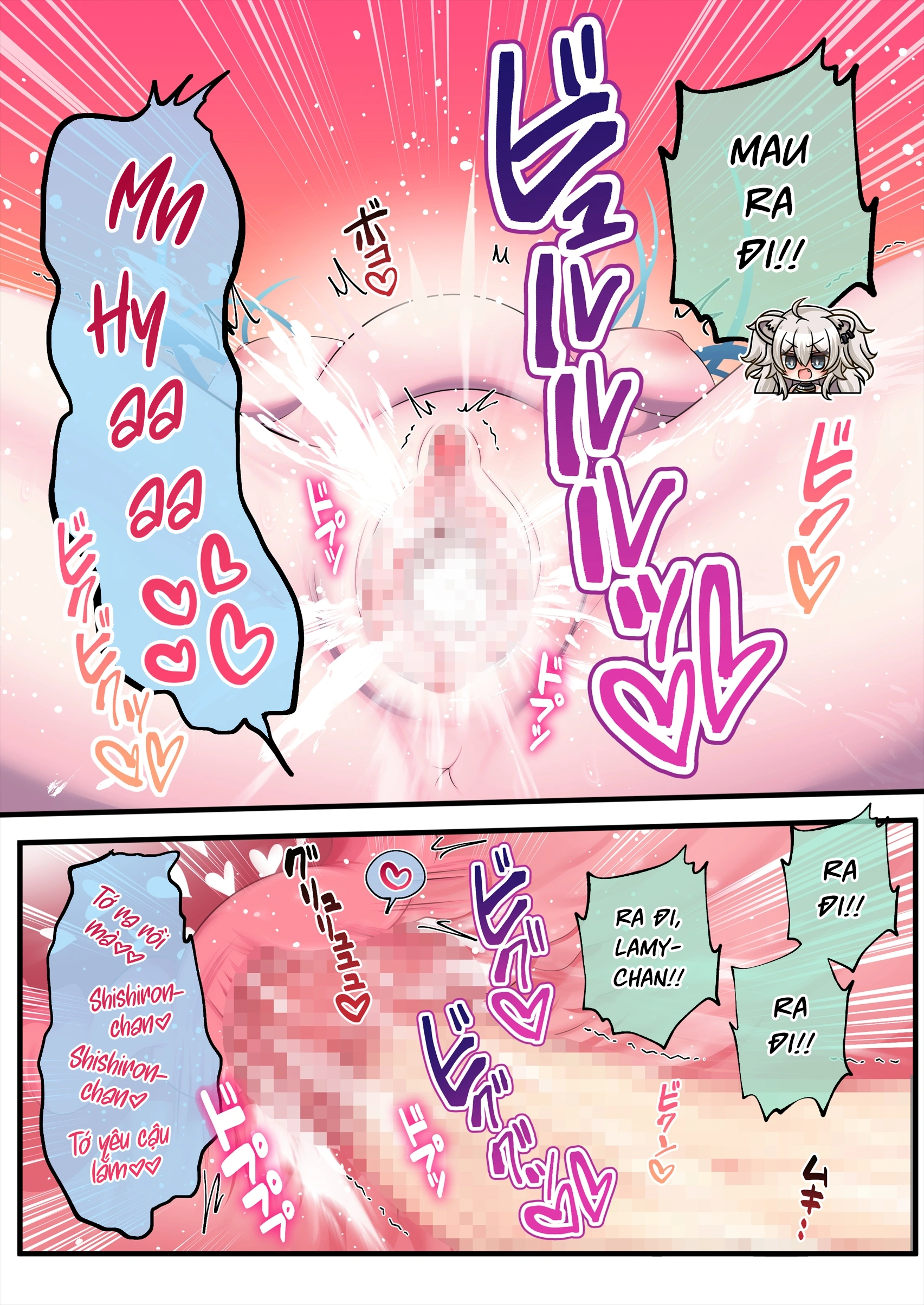 HentaiVN.net - Ảnh 18 - FutaShishi "chơi" cả thế giới - ShishixLamy: Khởi đầu tình yêu