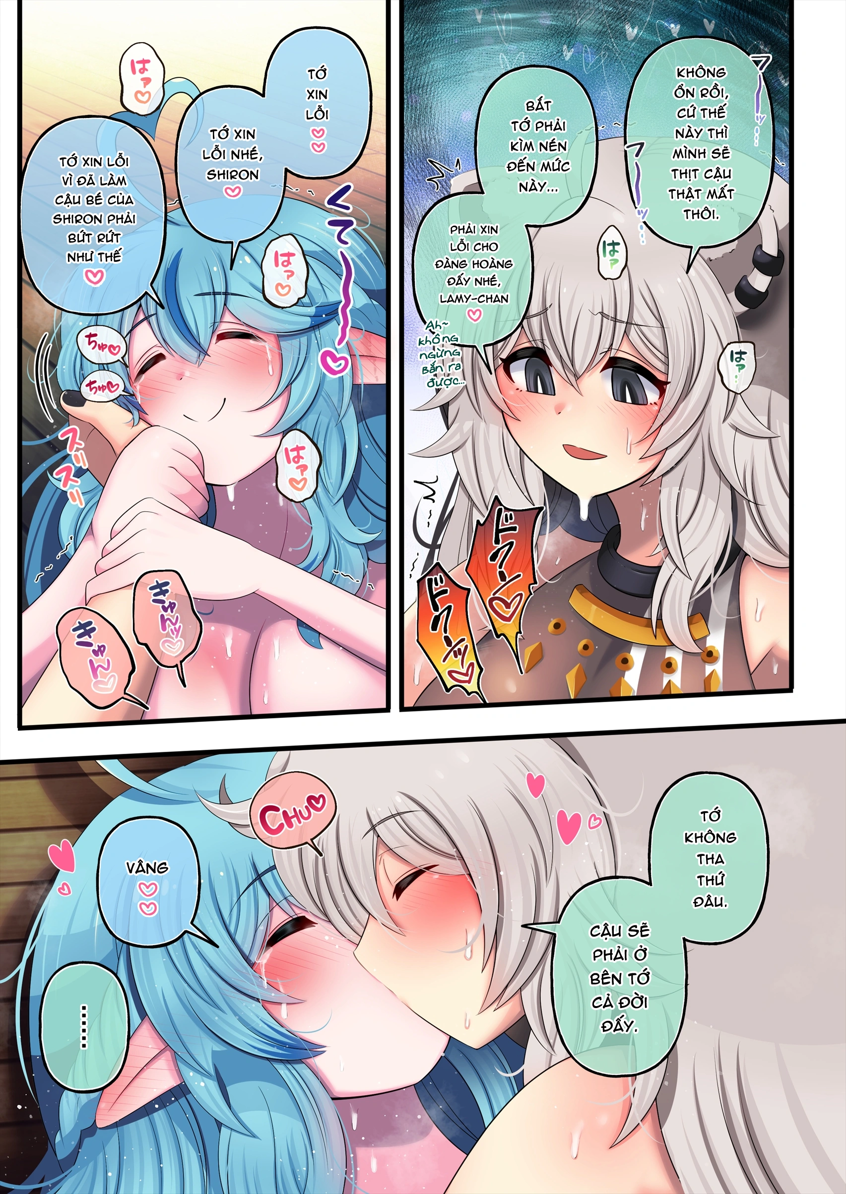 HentaiVN.net - Ảnh 21 - FutaShishi "chơi" cả thế giới - ShishixLamy: Khởi đầu tình yêu