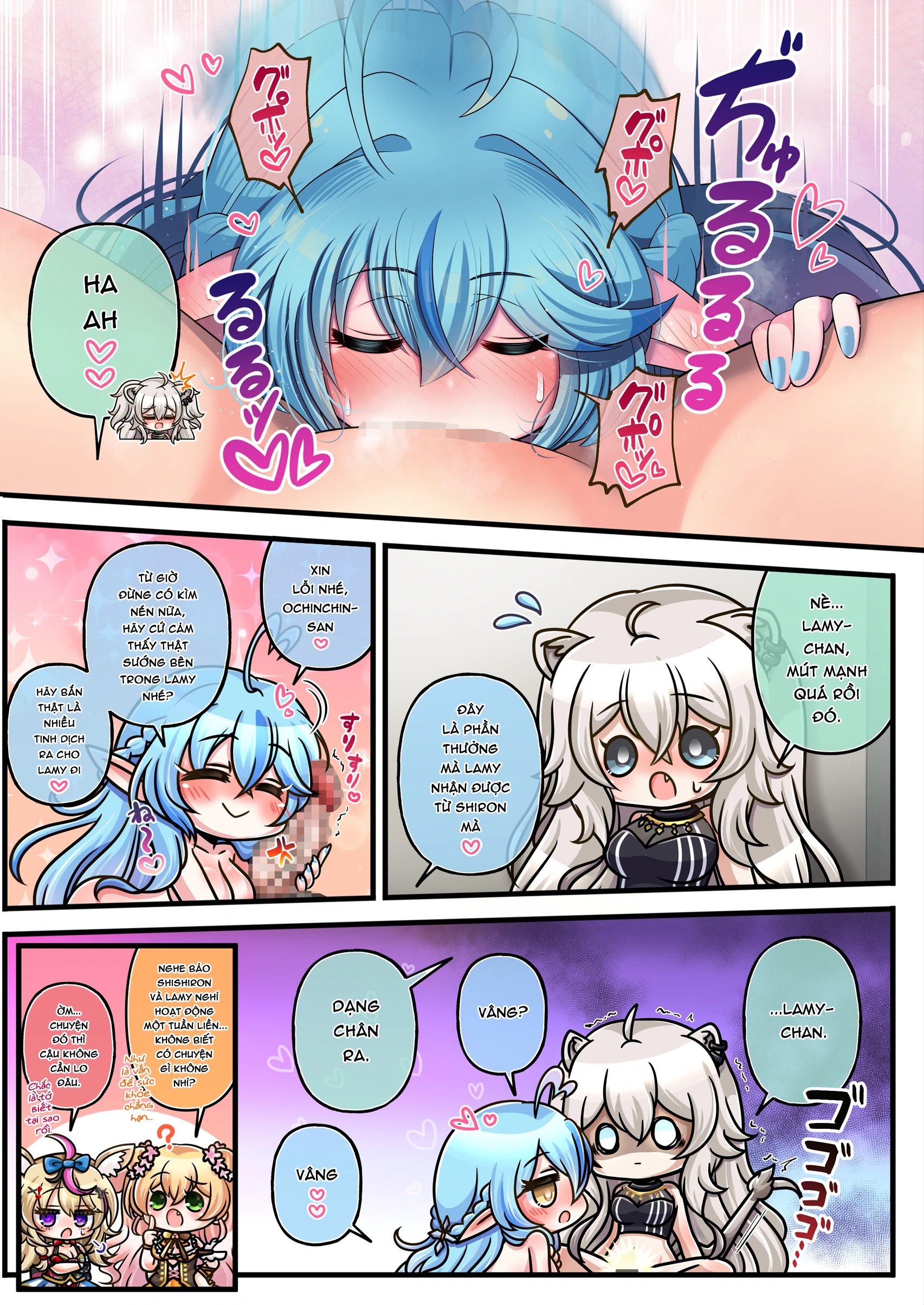 HentaiVN.net - Ảnh 23 - FutaShishi "chơi" cả thế giới - ShishixLamy: Khởi đầu tình yêu