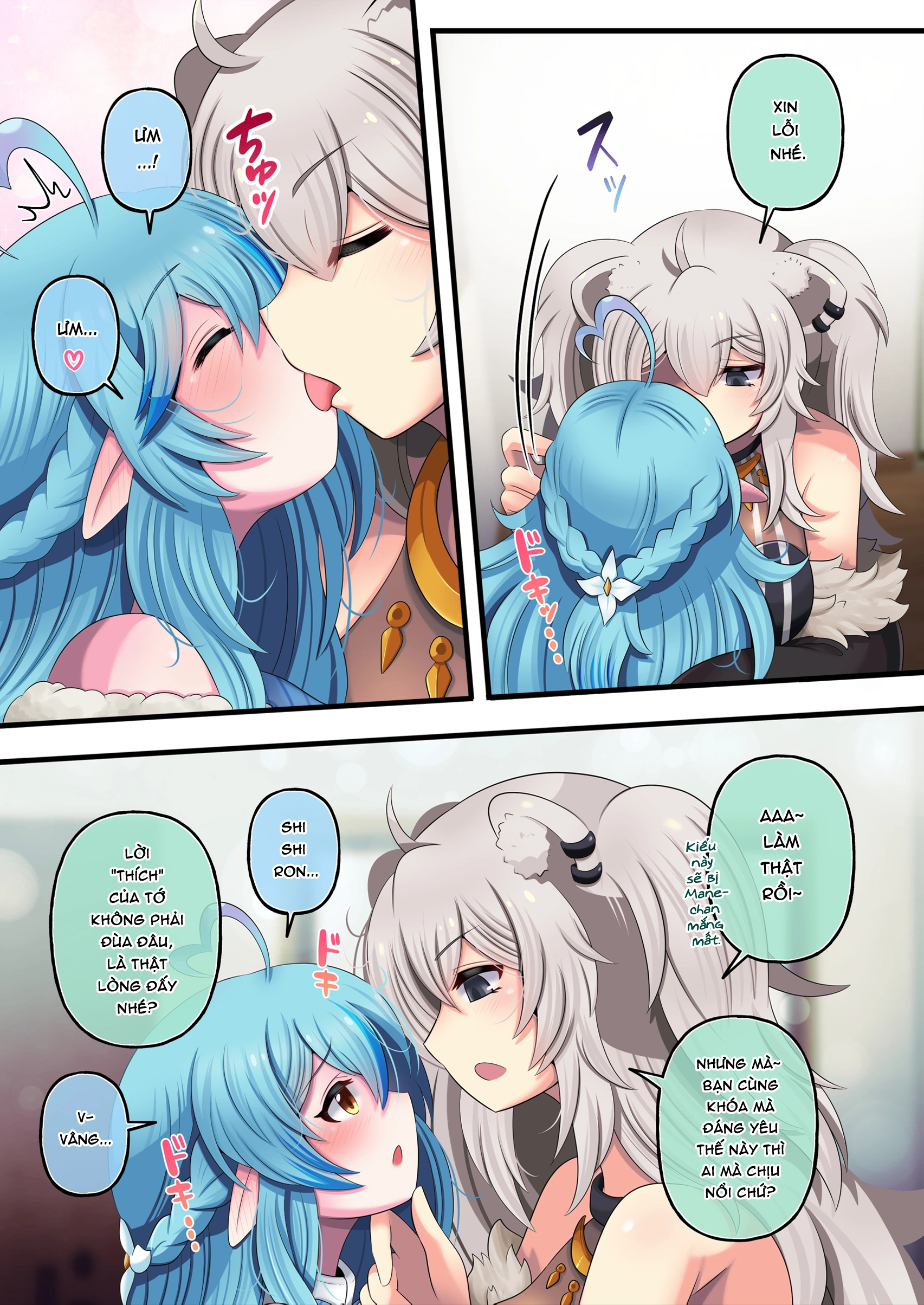 HentaiVN.net - Ảnh 5 - FutaShishi "chơi" cả thế giới - ShishixLamy: Khởi đầu tình yêu