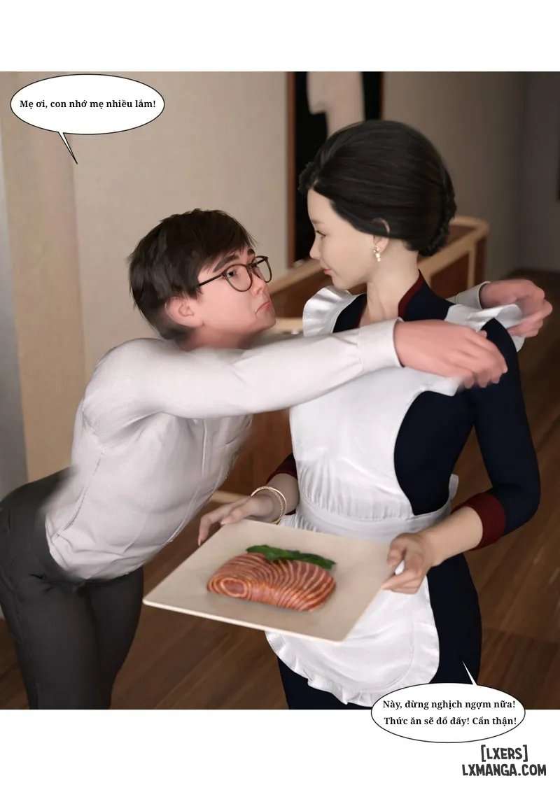 HentaiVN.net - Ảnh 6 - Mẹ tôi bị thằng bạn chơi. - Chương 22