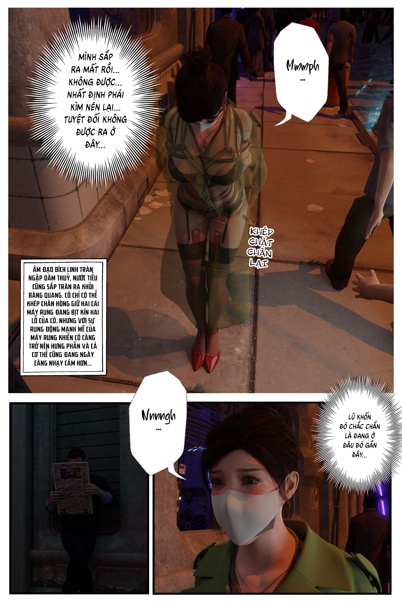 HentaiVN.net - Ảnh 19 - Nữ thám tử SM - Chap 3: Phần 1