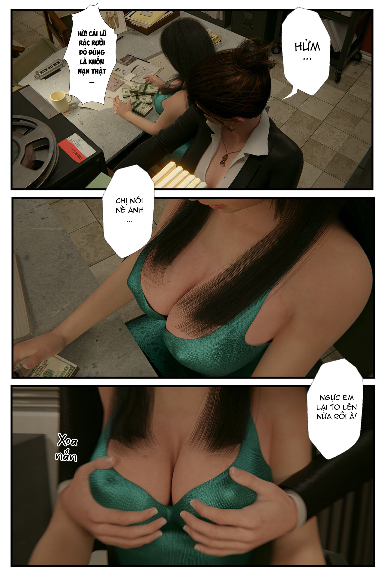 HentaiVN.net - Ảnh 47 - Nữ thám tử SM - Chap 4: Phần 1 (End)