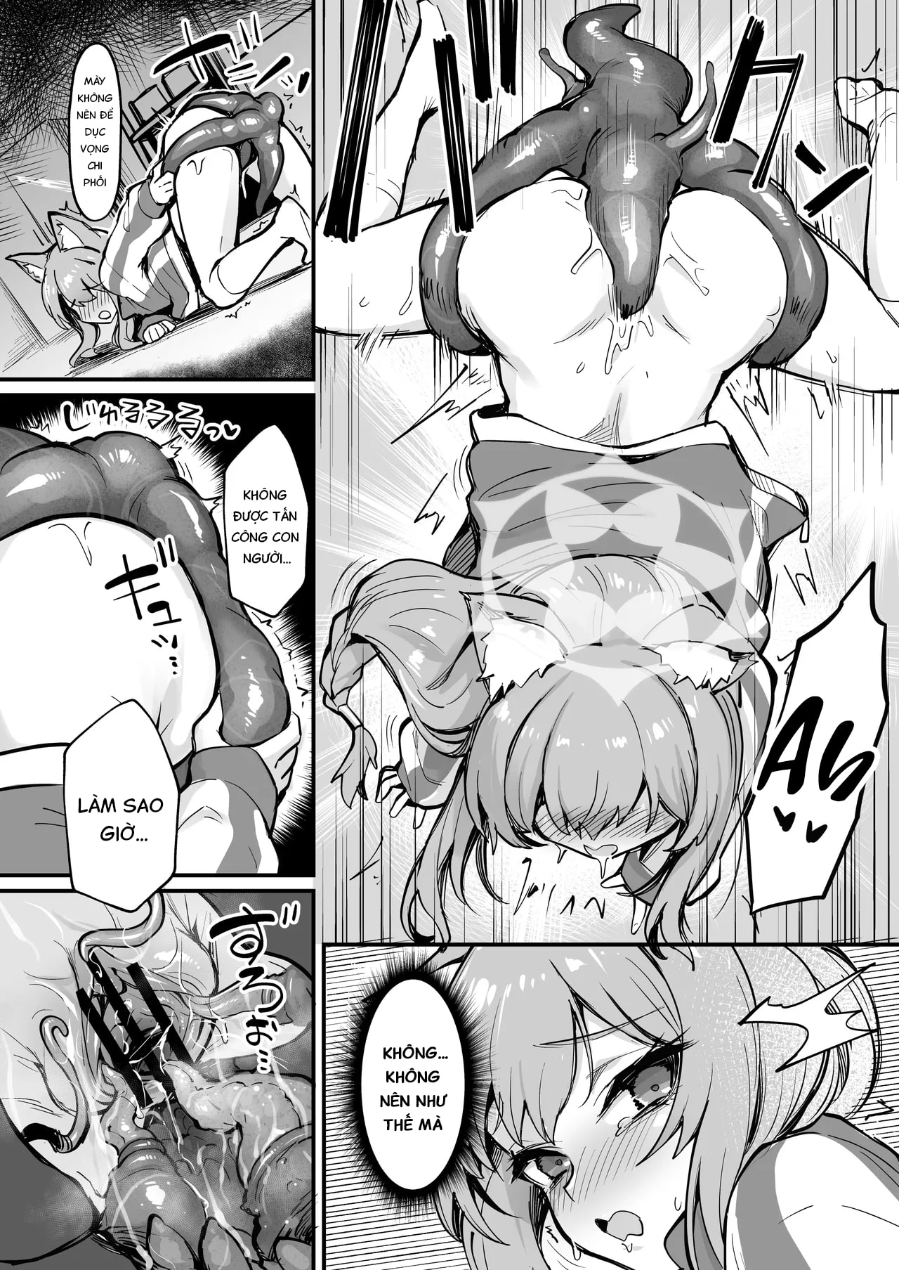 HentaiVN.net - Ảnh 13 - Mari bị xúc tu tha hoá - Chap 3