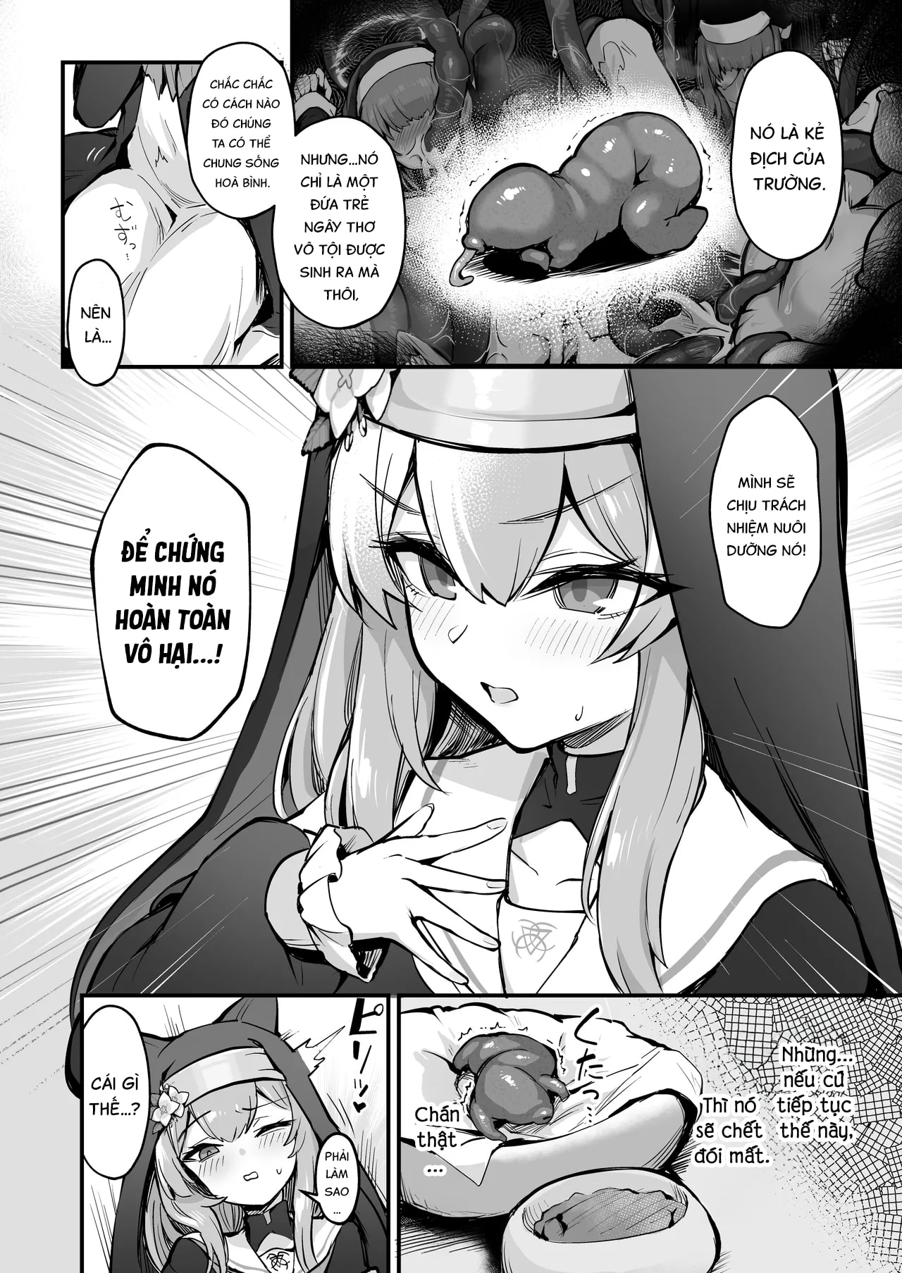 HentaiVN.net - Ảnh 5 - Mari bị xúc tu tha hoá - Chap 3