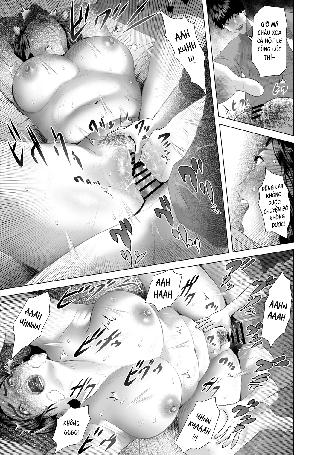HentaiVN.net - Ảnh 23 - Bí mật của dì: đồ lót gợi cảm - Ch. 2