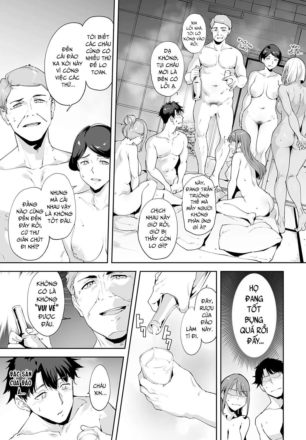 HentaiVN.net - Ảnh 20 - Hòn đảo phi luân lý - Chap 5