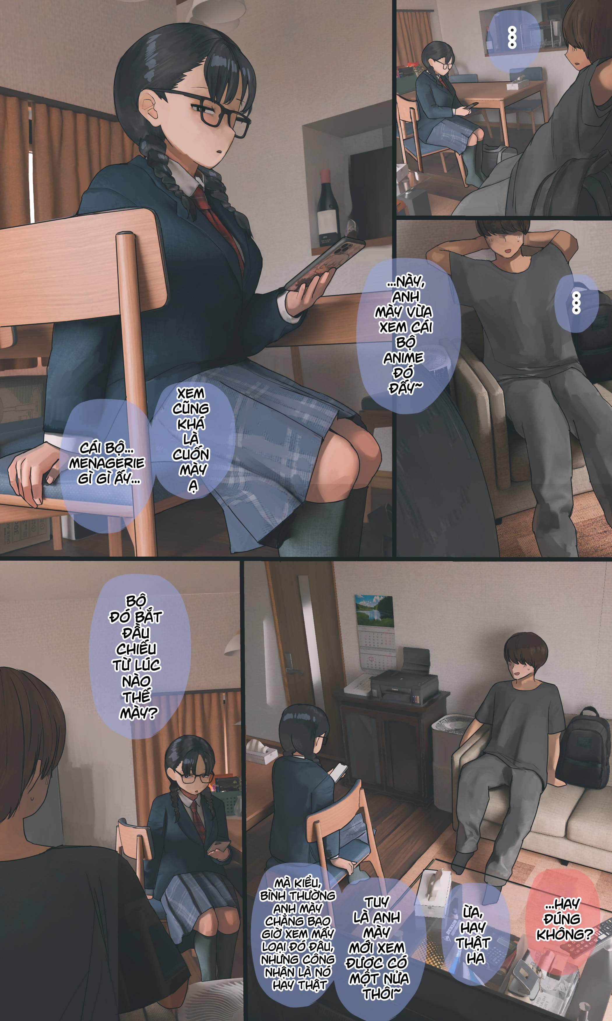 HentaiVN.net - Ảnh 12 - Con em gái wibu - Chap 3