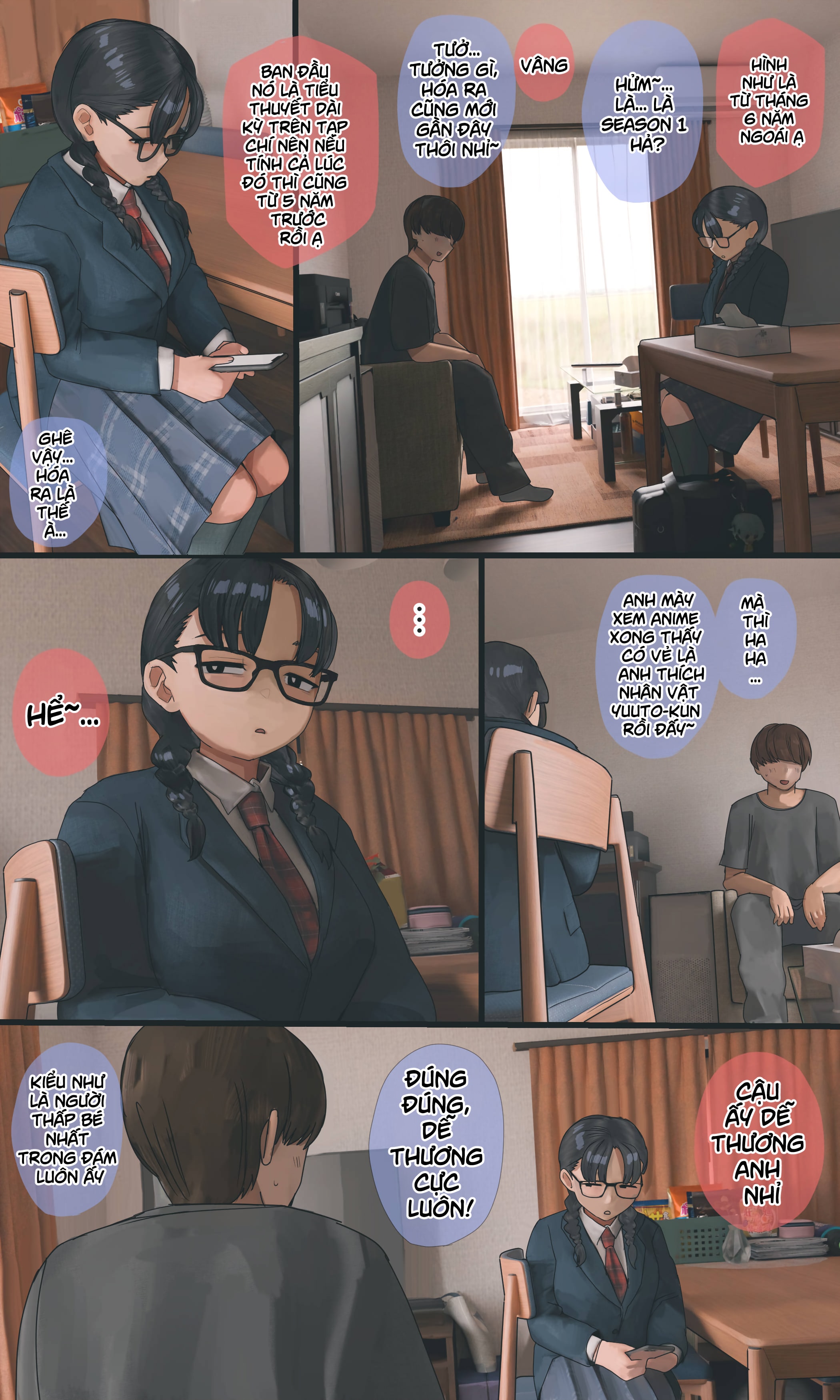 HentaiVN.net - Ảnh 13 - Con em gái wibu - Chap 3