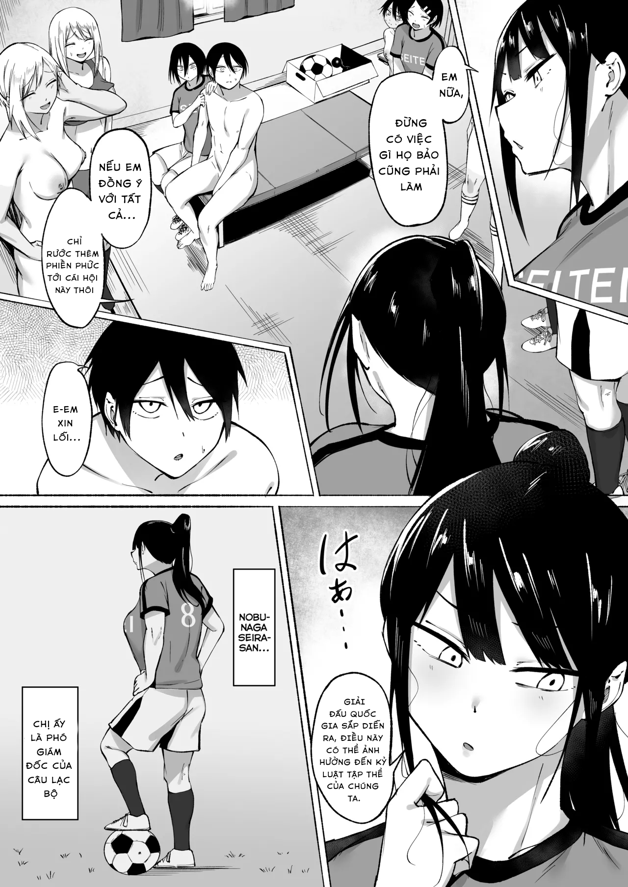 HentaiVN.net - Ảnh 14 - Seitei Gakuen Soccer-bu no Nichijou Zenpen - Chap 3