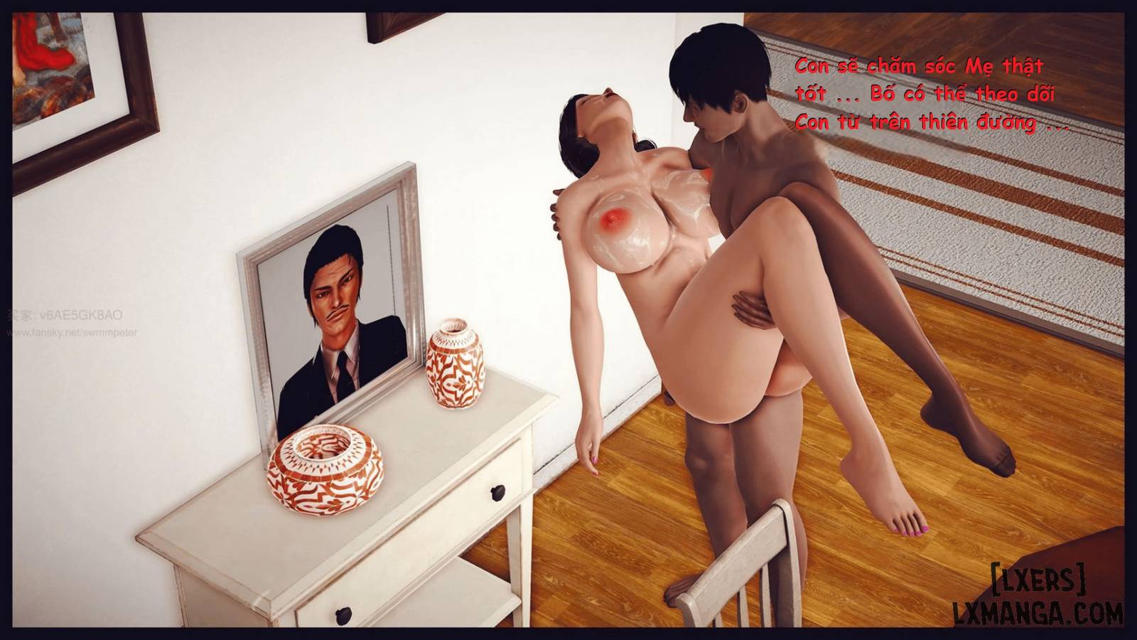 HentaiVN.net - Ảnh 12 - HUẤN LUYỆN NGƯỜI MẸ XINH ĐẸP - Chương 2.4
