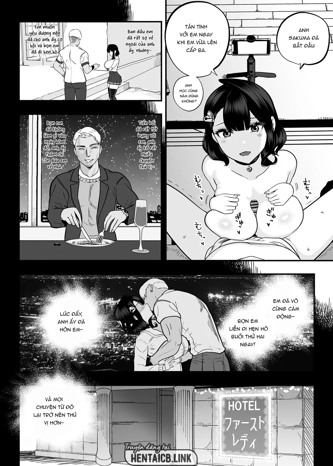 HentaiVN.net - Ảnh 17 - Tình yêu đích thực nơi nhà thổ - Ch. 2.5