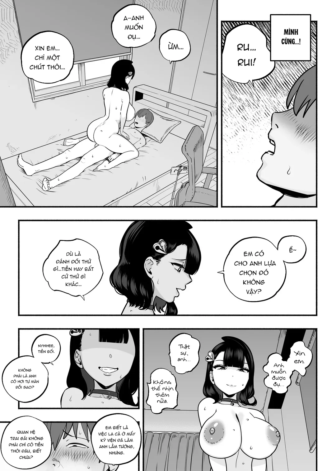 HentaiVN.net - Ảnh 36 - Tình yêu đích thực nơi nhà thổ - Ch. 2.5