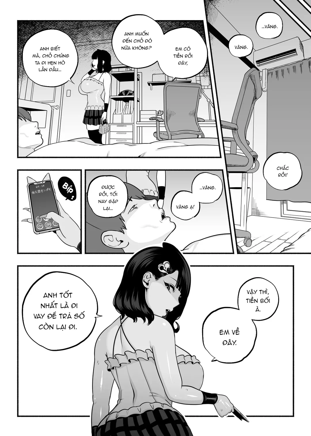 HentaiVN.net - Ảnh 45 - Tình yêu đích thực nơi nhà thổ - Ch. 2.5