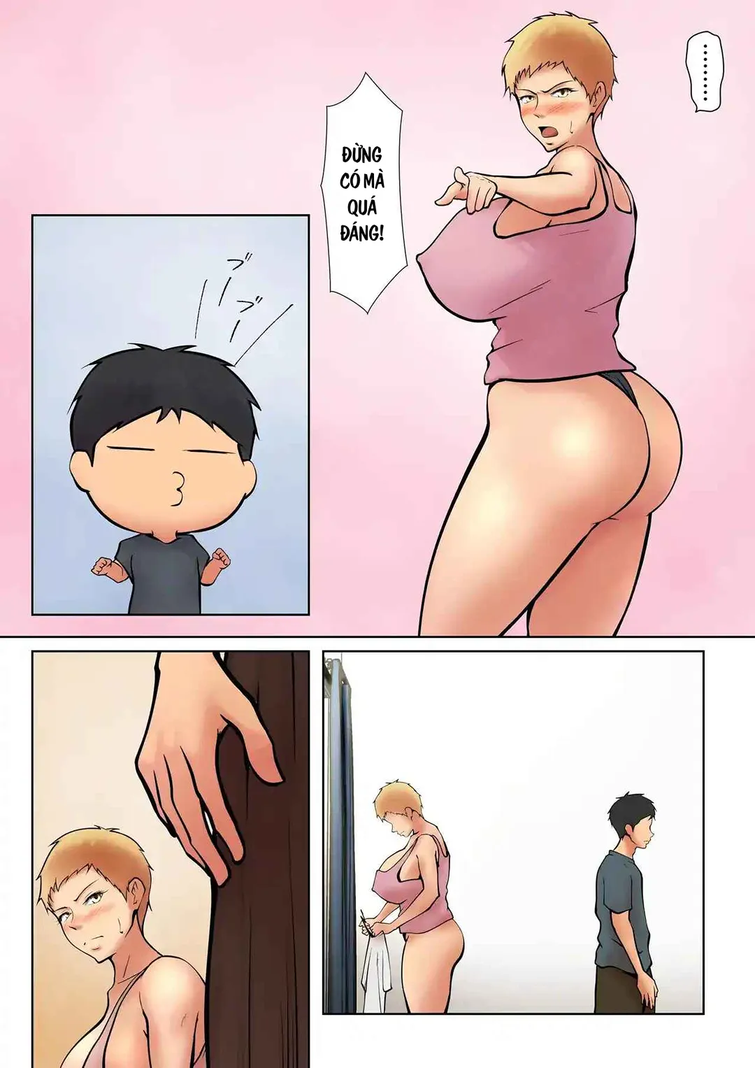 HentaiVN.net - Ảnh 9 - Mẹ kế và con chồng sống chung - Chap 2