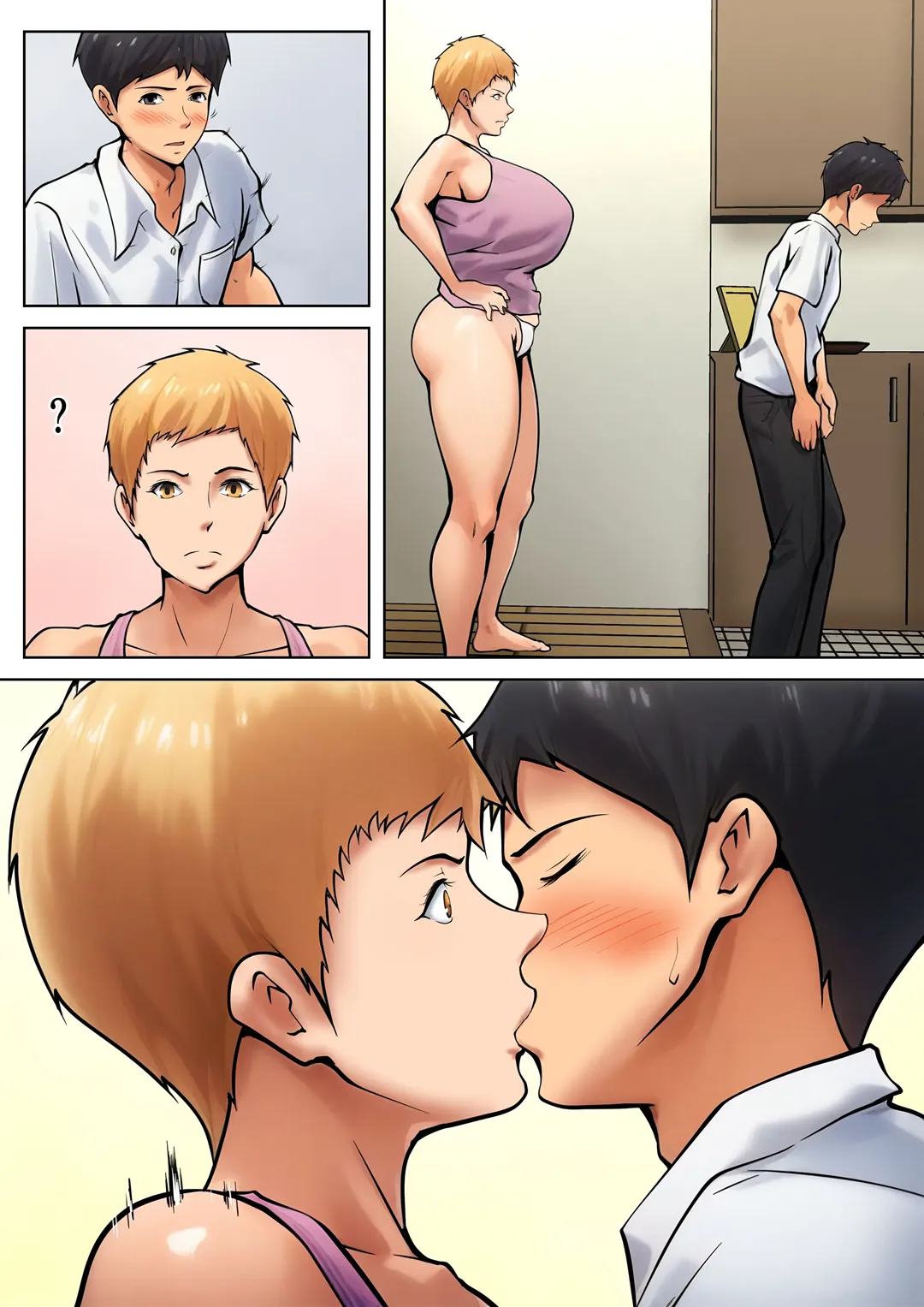 HentaiVN.net - Ảnh 3 - Mẹ kế và con chồng sống chung - Chap 3