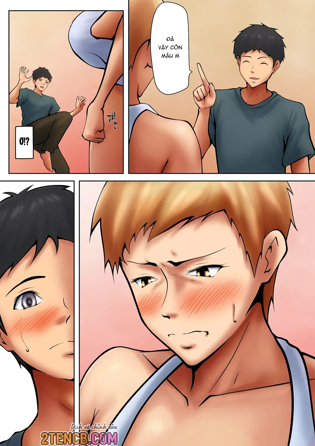 HentaiVN.net - Ảnh 13 - Mẹ kế và con chồng sống chung - Chap 4
