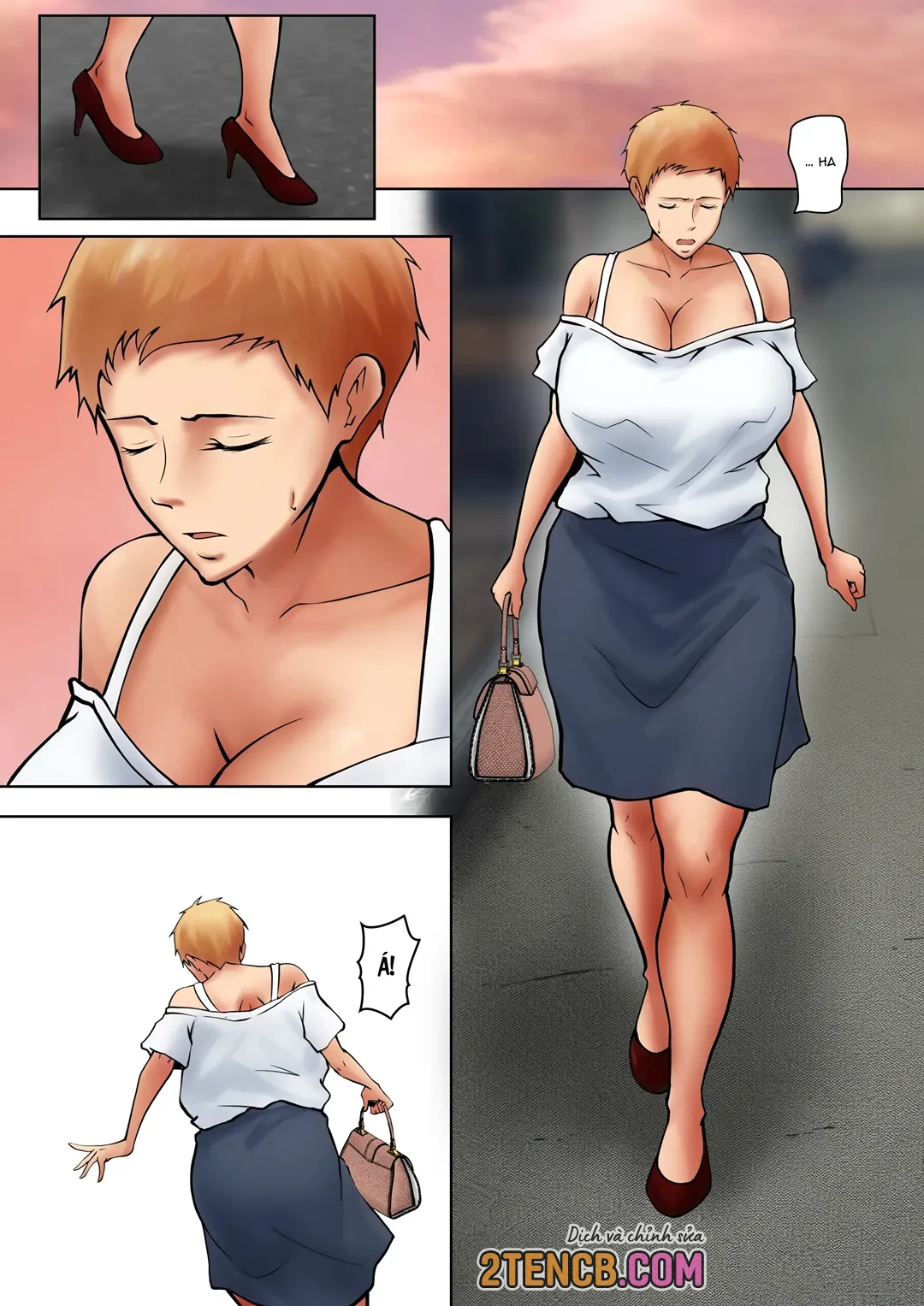 HentaiVN.net - Ảnh 4 - Mẹ kế và con chồng sống chung - Chap 4