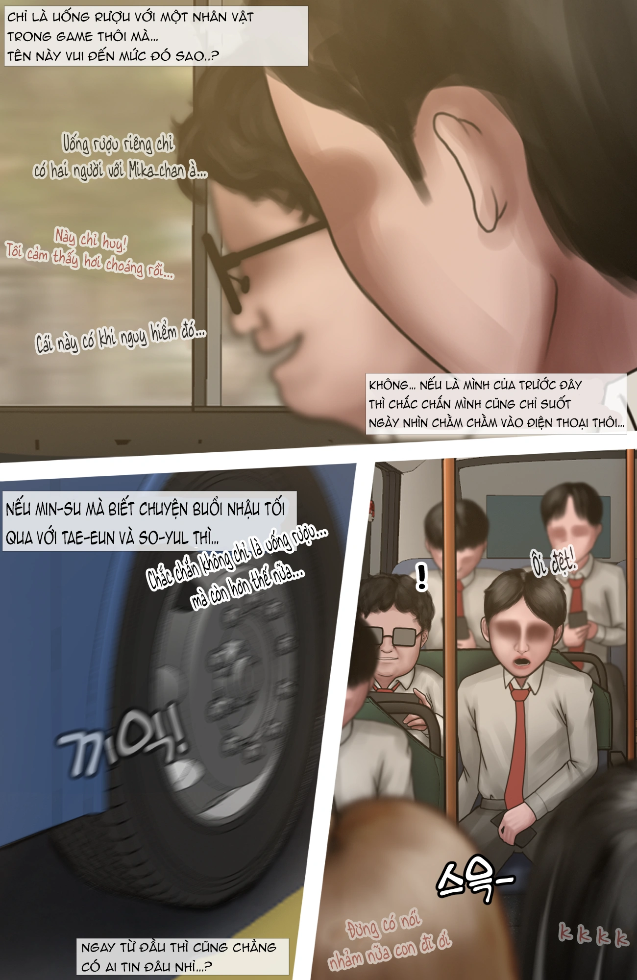 HentaiVN.net - Ảnh 5 - Gái Du Côn X Wibu Đụt Cận Trĩ - Chap 4