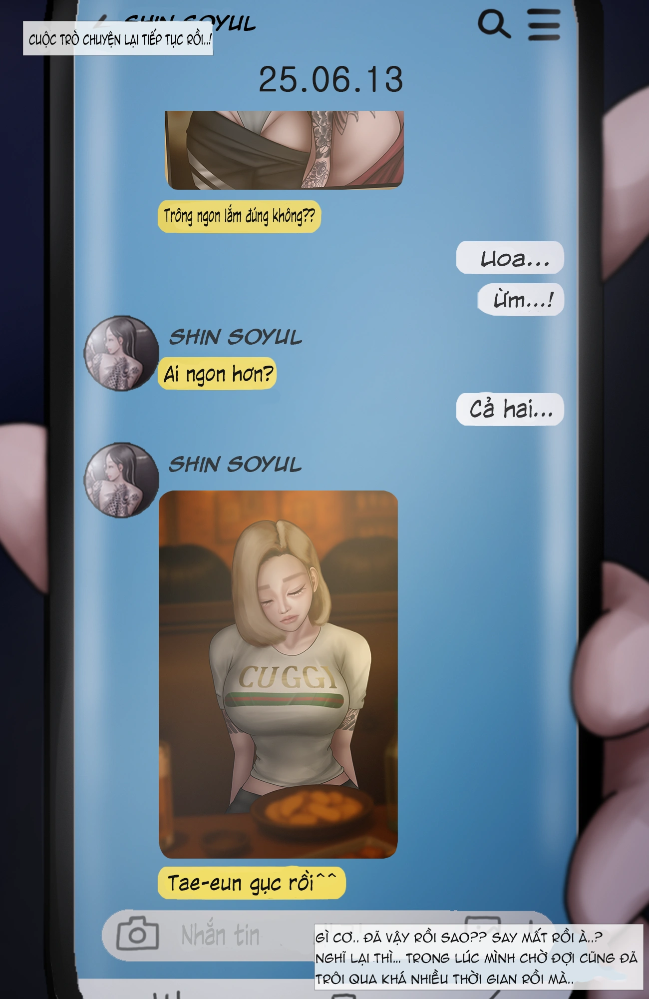 HentaiVN.net - Ảnh 27 - Gái Du Côn X Wibu Đụt Cận Trĩ - Chap 5.1