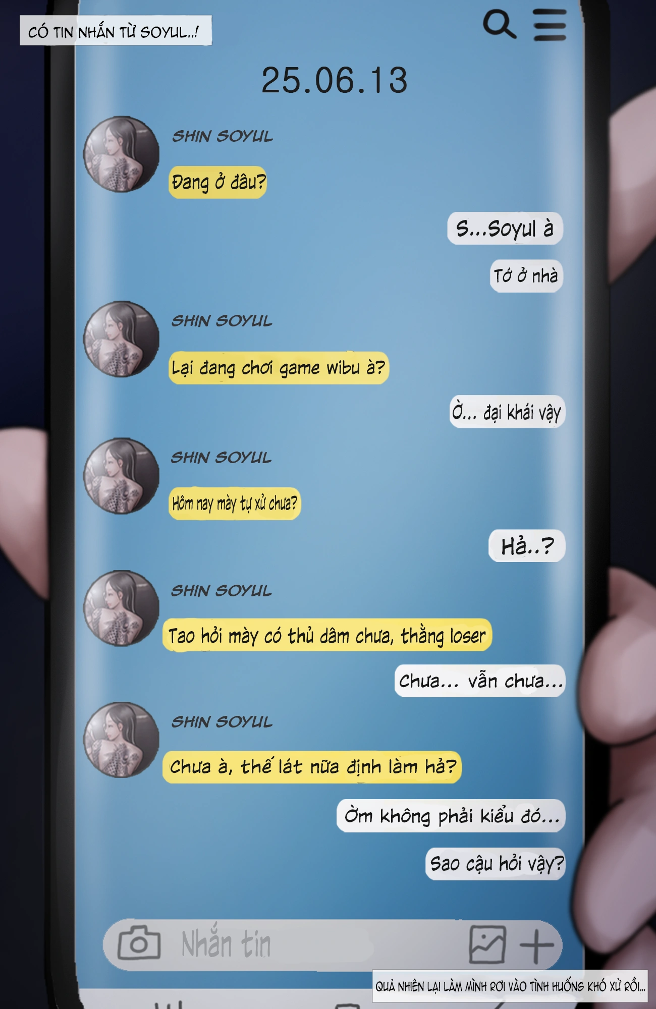 HentaiVN.net - Ảnh 5 - Gái Du Côn X Wibu Đụt Cận Trĩ - Chap 5.1