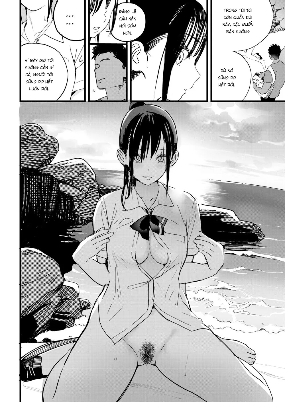 HentaiVN.net - Ảnh 14 - Lăn lộn bên bờ biển [By the sea] - Part 2 (End)