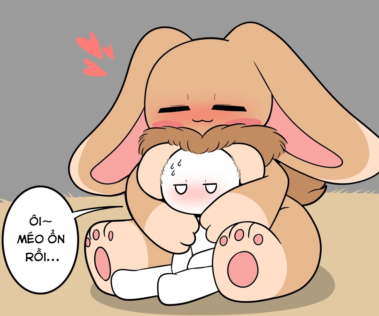 HentaiVN.net - Ảnh 4 - Hãy cẩn thận với thỏ quái vật - Oneshot