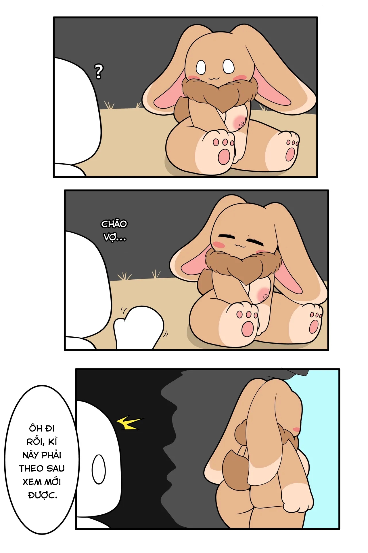 HentaiVN.net - Ảnh 11 - Hãy cẩn thận với thỏ quái vật - Oneshot
