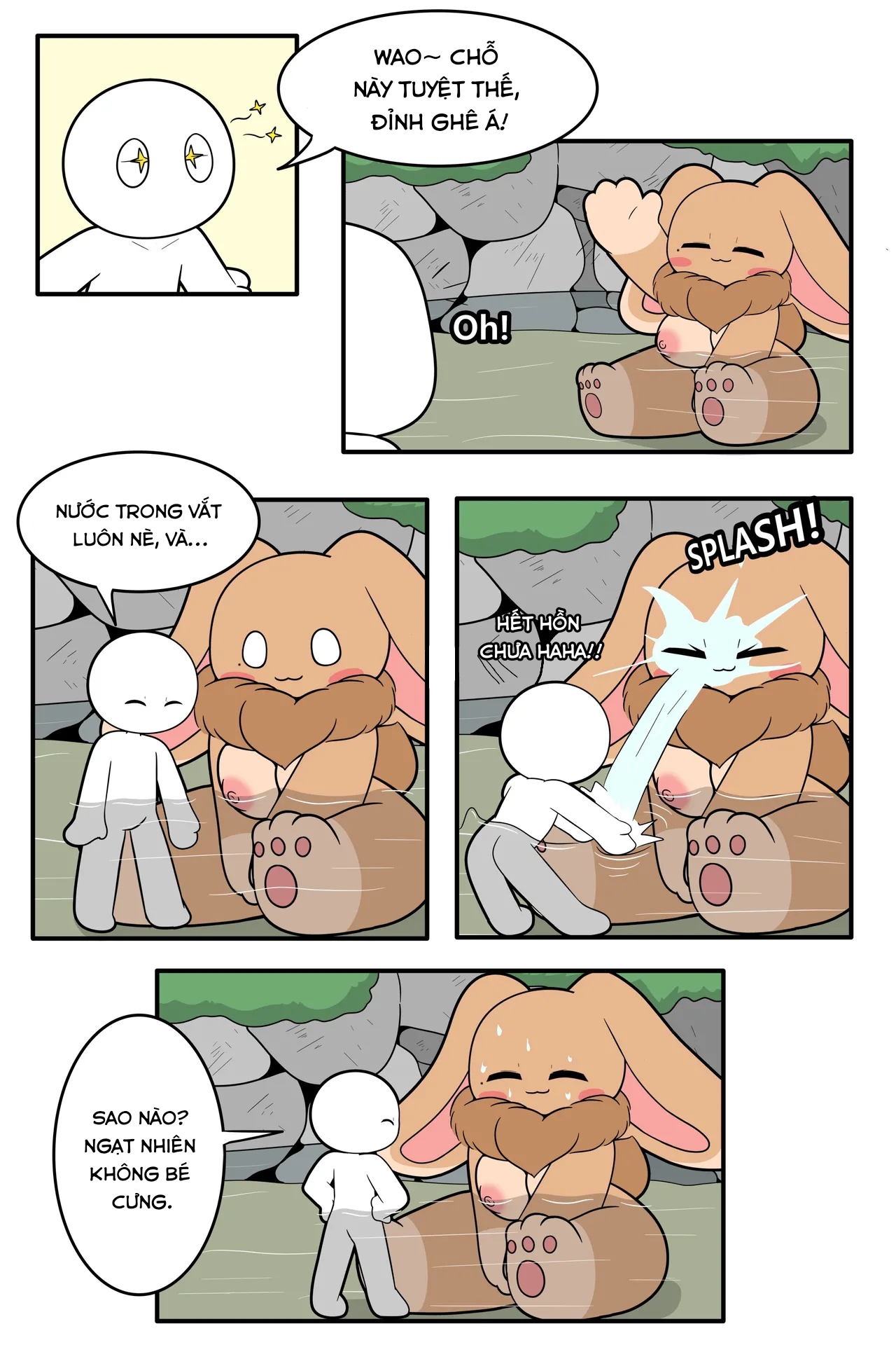 HentaiVN.net - Ảnh 16 - Hãy cẩn thận với thỏ quái vật - Oneshot