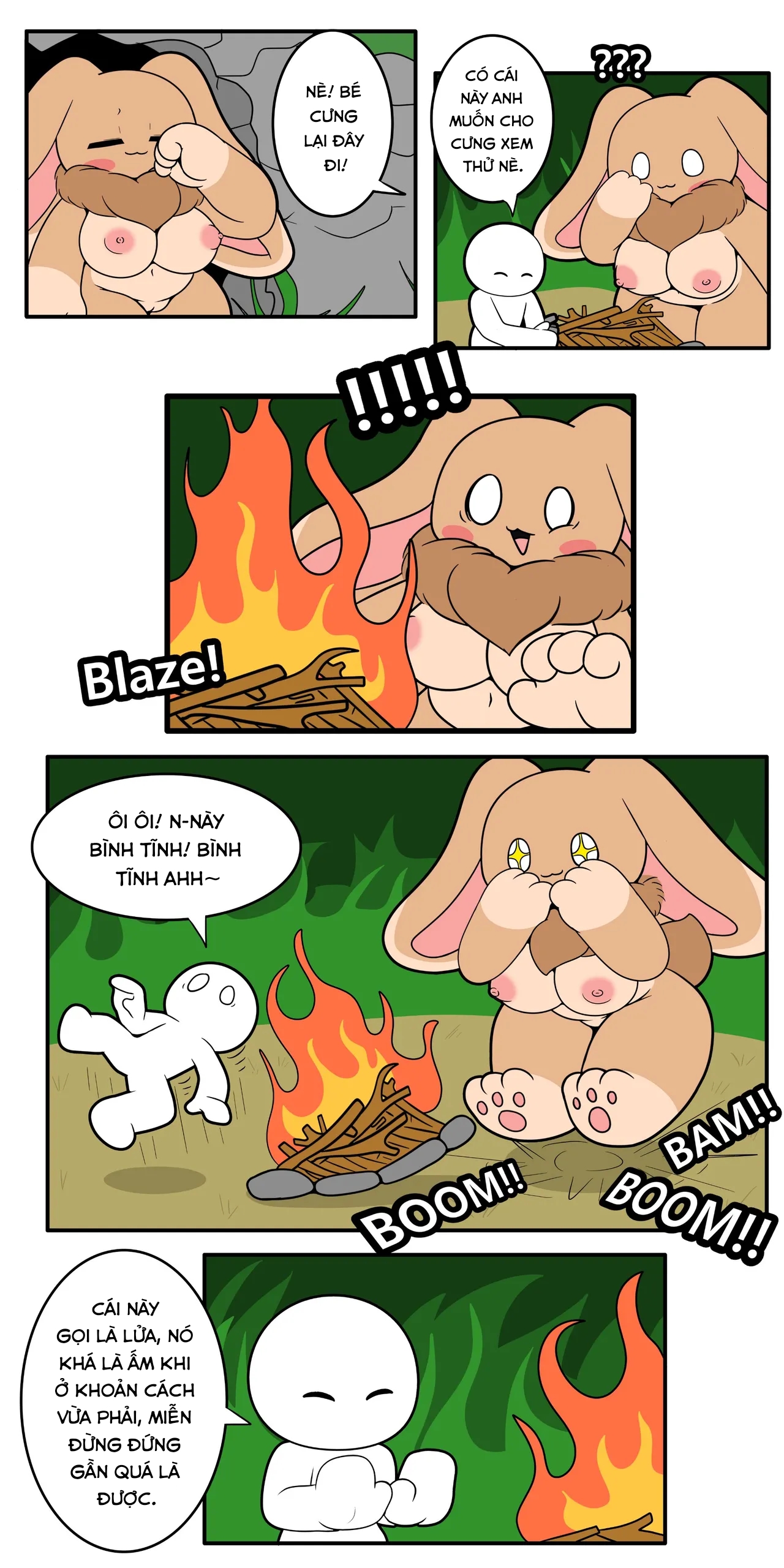 HentaiVN.net - Ảnh 23 - Hãy cẩn thận với thỏ quái vật - Oneshot