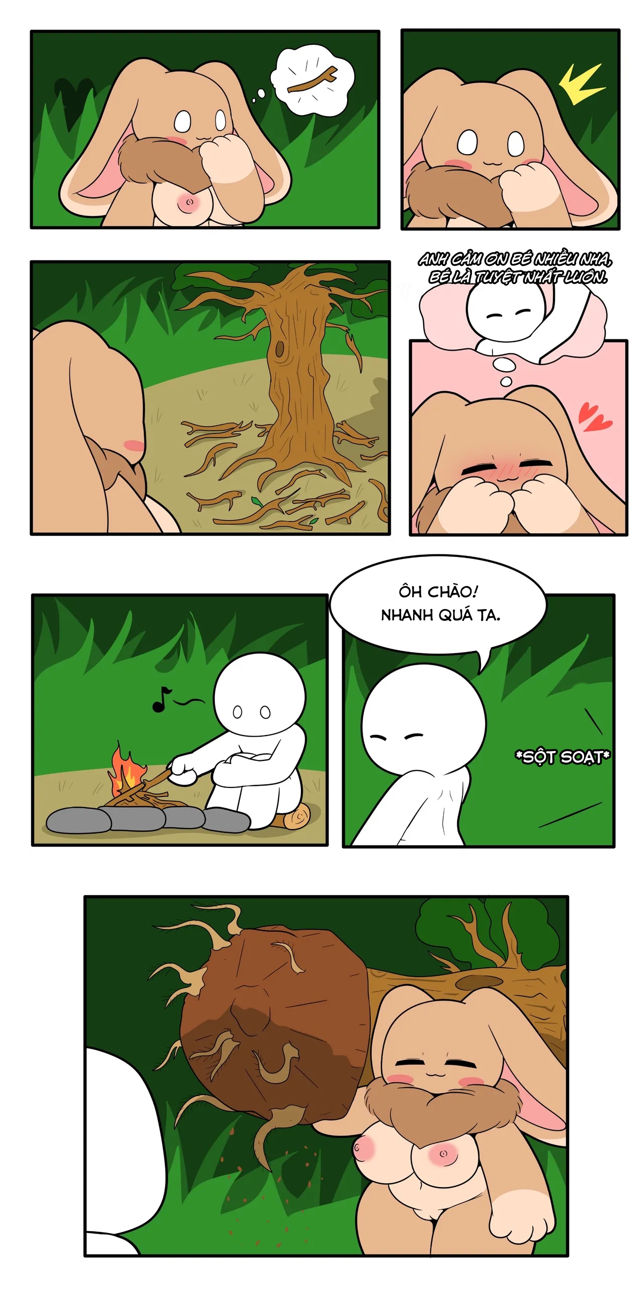 HentaiVN.net - Ảnh 25 - Hãy cẩn thận với thỏ quái vật - Oneshot