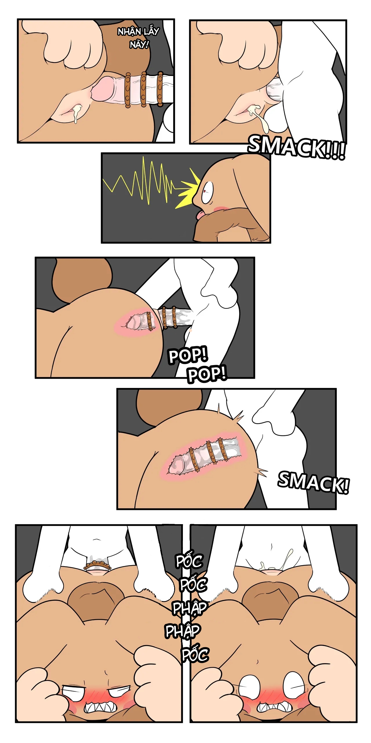 HentaiVN.net - Ảnh 36 - Hãy cẩn thận với thỏ quái vật - Oneshot