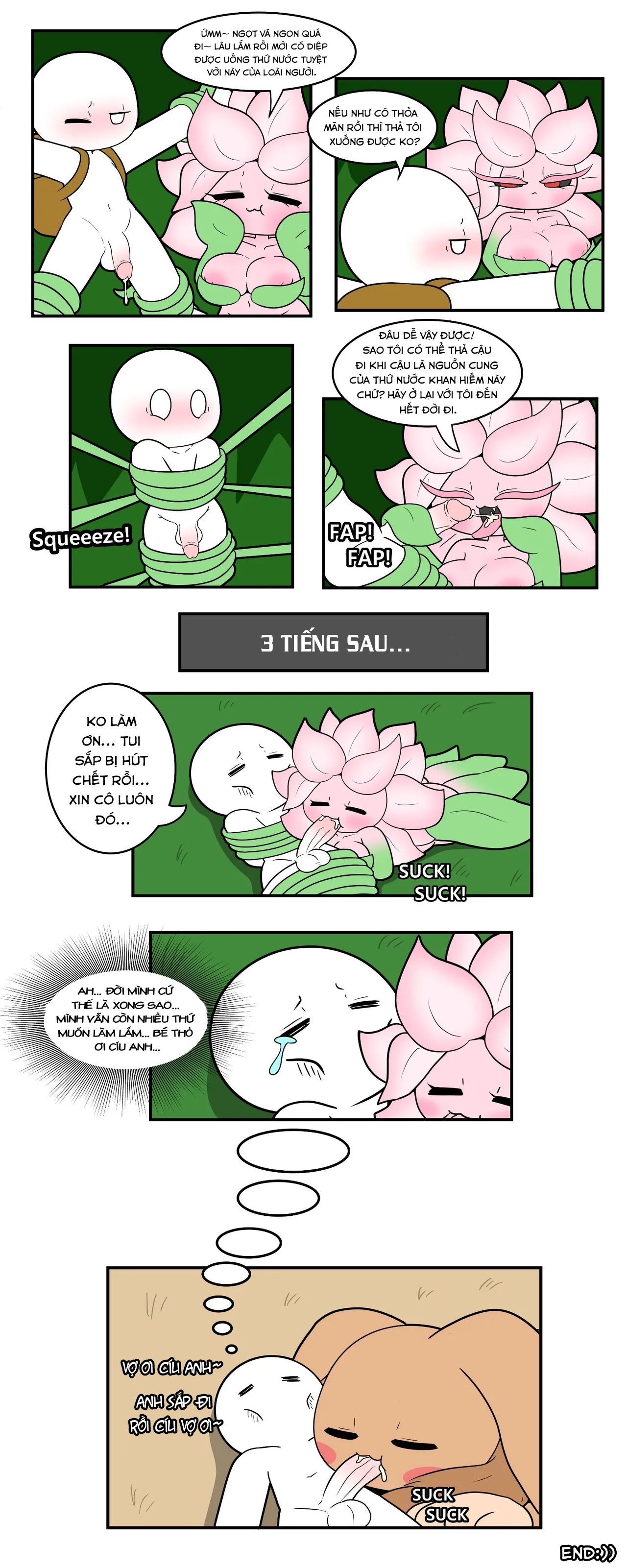 HentaiVN.net - Ảnh 41 - Hãy cẩn thận với thỏ quái vật - Oneshot