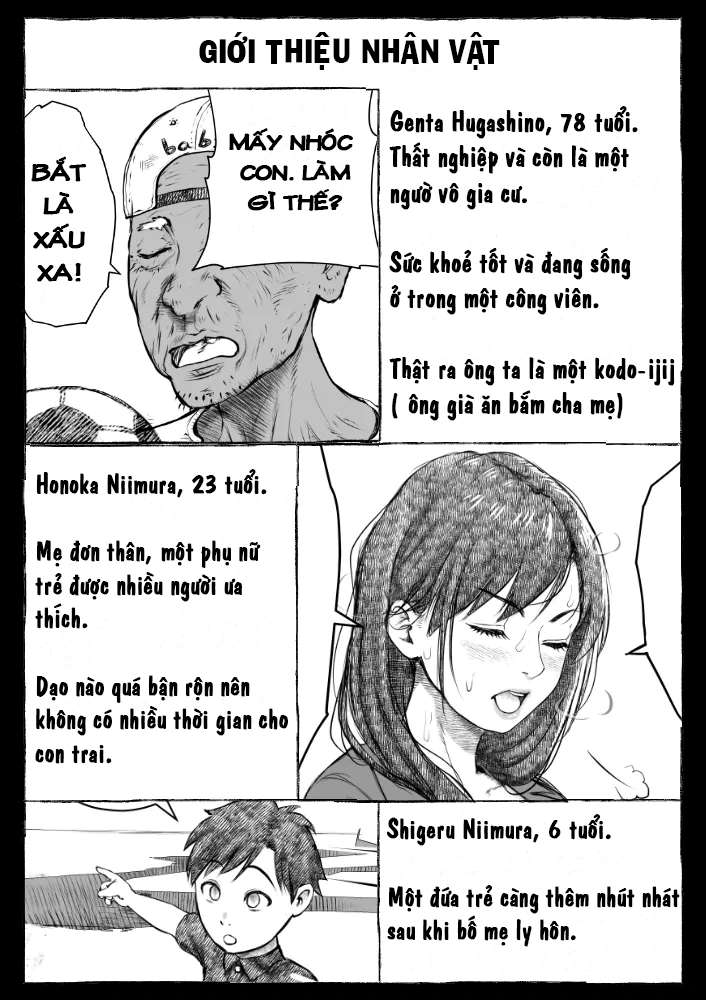 HentaiVN.net - Ảnh 5 - Một Ông Già Vô Gia Cư Mà Mẹ Tôi" Nhặt" Về☆ - Chương