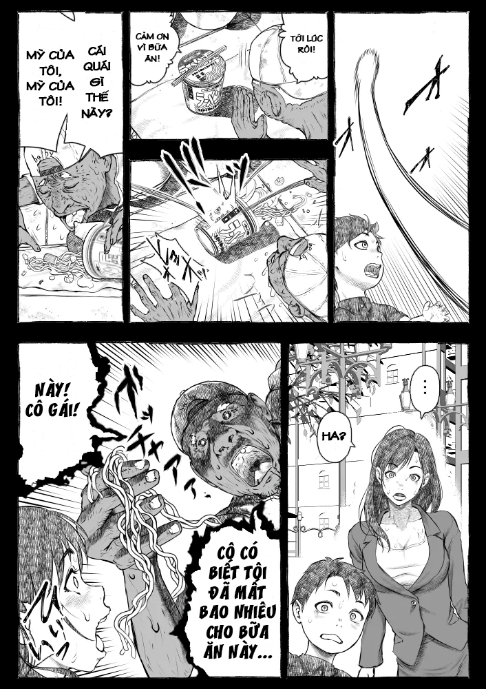 HentaiVN.net - Ảnh 21 - Một Ông Già Vô Gia Cư Mà Mẹ Tôi" Nhặt" Về☆ - Chương