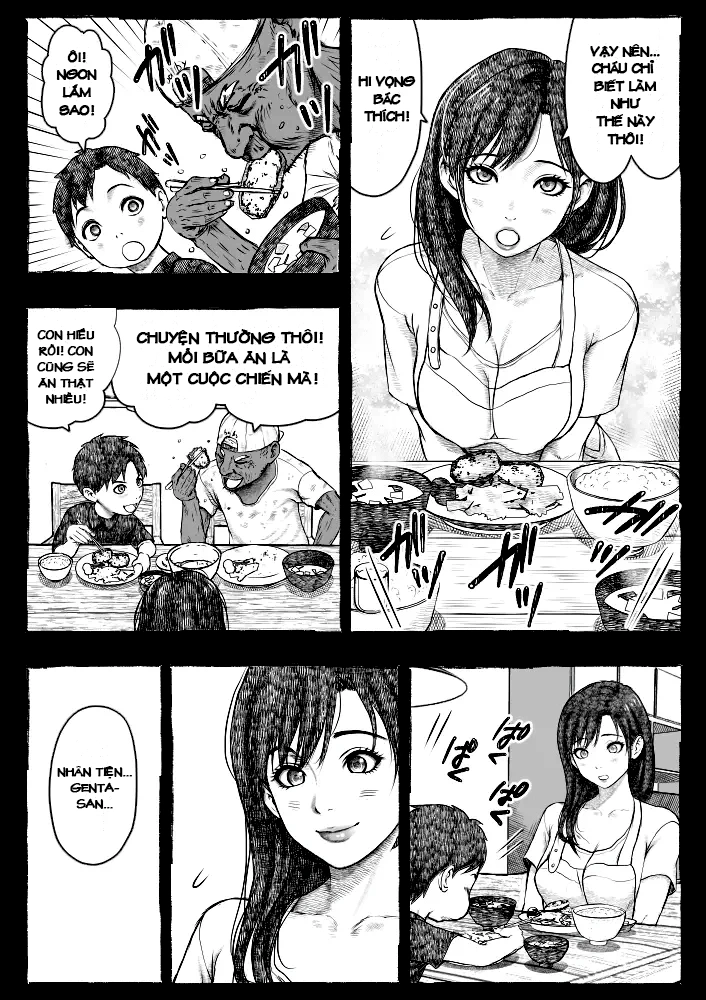 HentaiVN.net - Ảnh 26 - Một Ông Già Vô Gia Cư Mà Mẹ Tôi" Nhặt" Về☆ - Chương