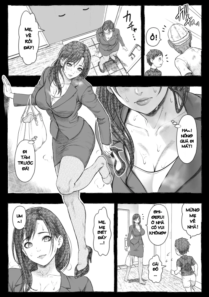 HentaiVN.net - Ảnh 31 - Một Ông Già Vô Gia Cư Mà Mẹ Tôi" Nhặt" Về☆ - Chương