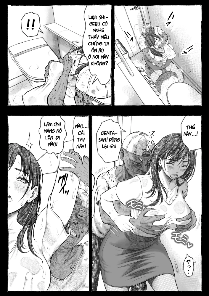 HentaiVN.net - Ảnh 46 - Một Ông Già Vô Gia Cư Mà Mẹ Tôi" Nhặt" Về☆ - Chương